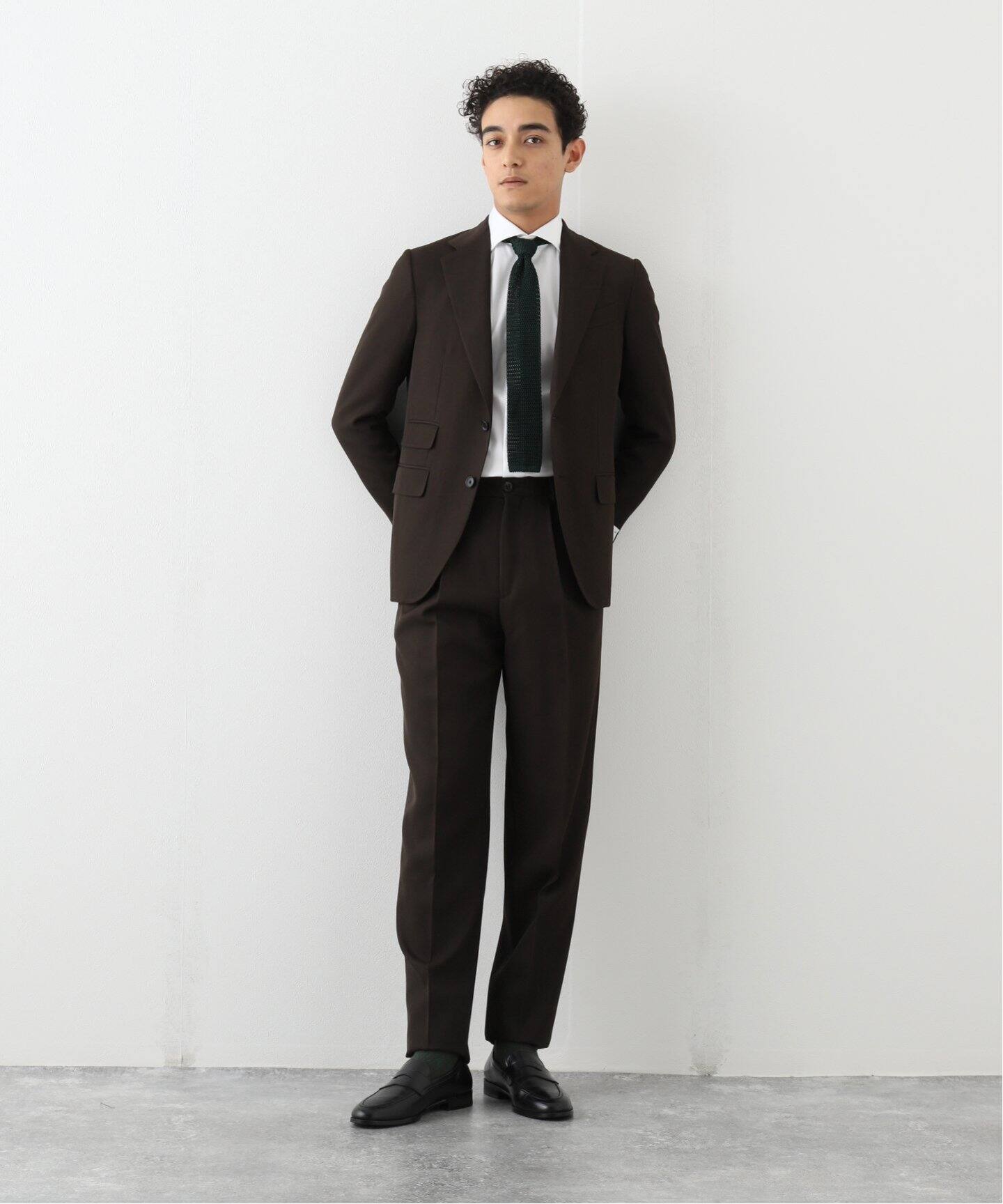 CARUSO / カルーゾ】NORMA スーツ ブラウンツイル（スーツ  