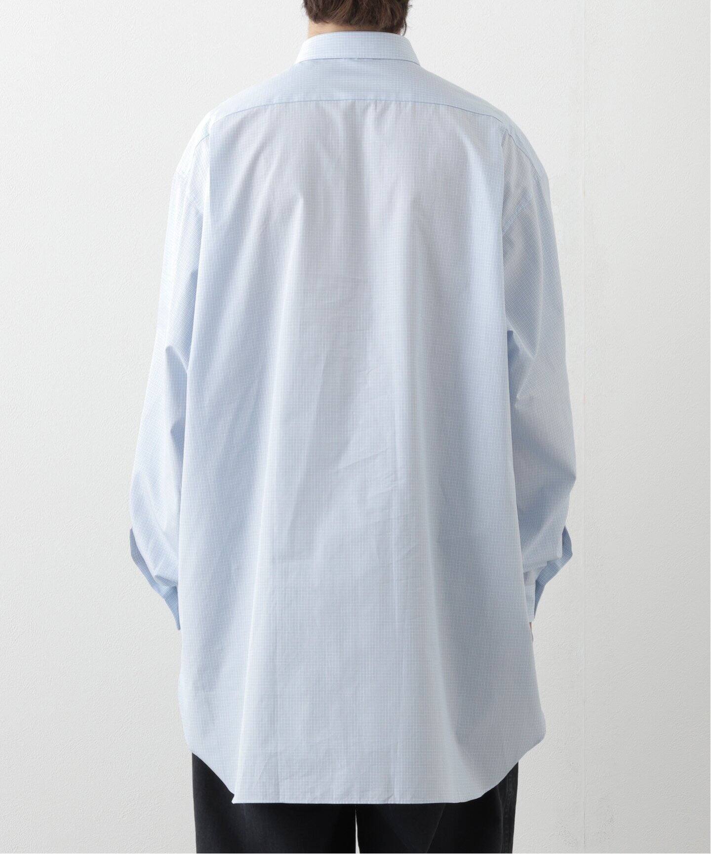 A.PRESSE/アプレッセ】Pullover Granpa Shirts（シャツ／ブラウス）｜L  