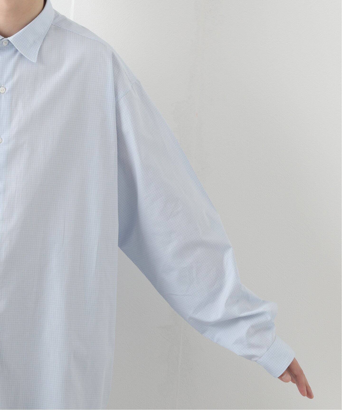 A.PRESSE/アプレッセ】Pullover Granpa Shirts（シャツ／ブラウス）｜L  