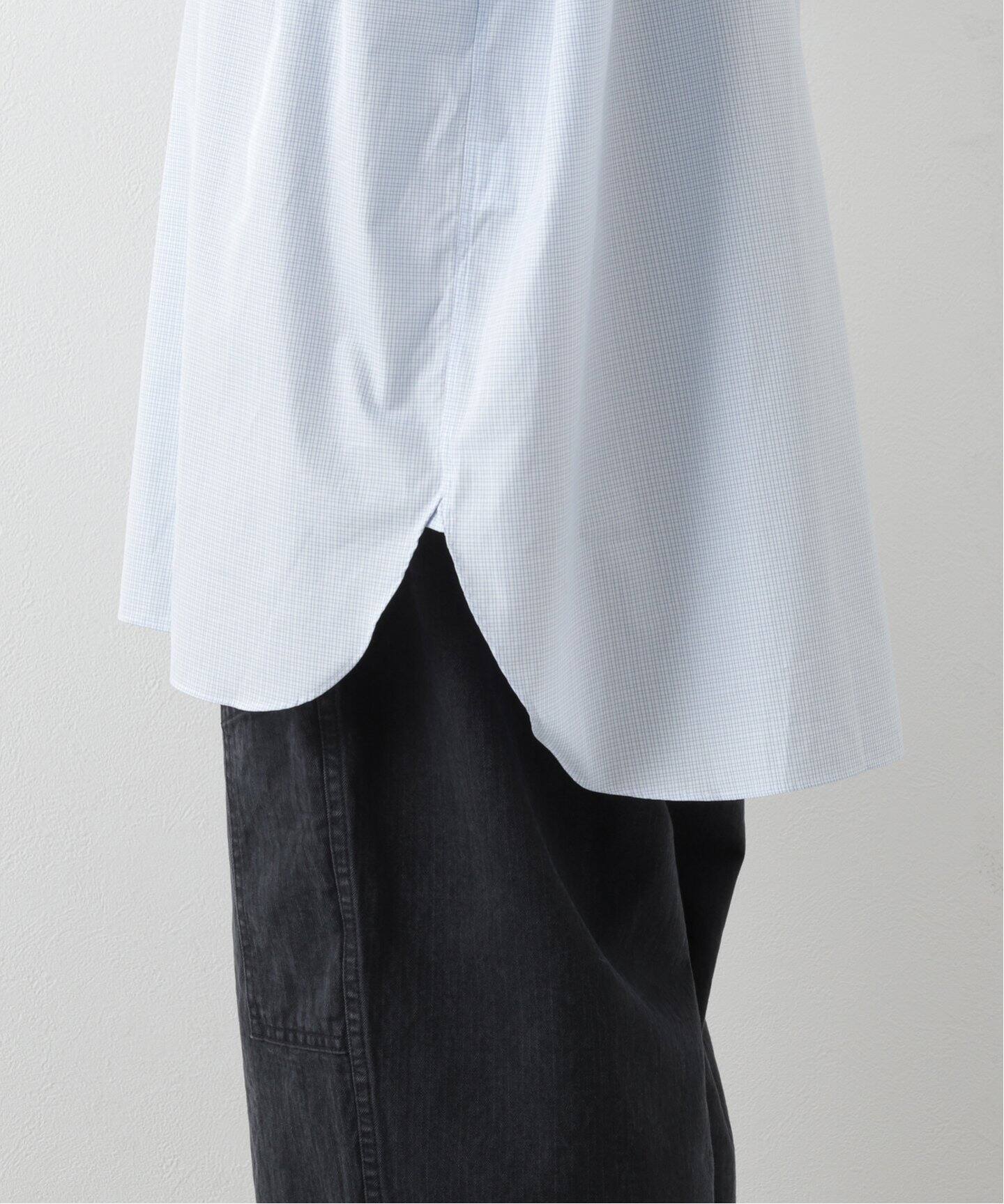 A.PRESSE/アプレッセ】Pullover Granpa Shirts（シャツ／ブラウス）｜L  