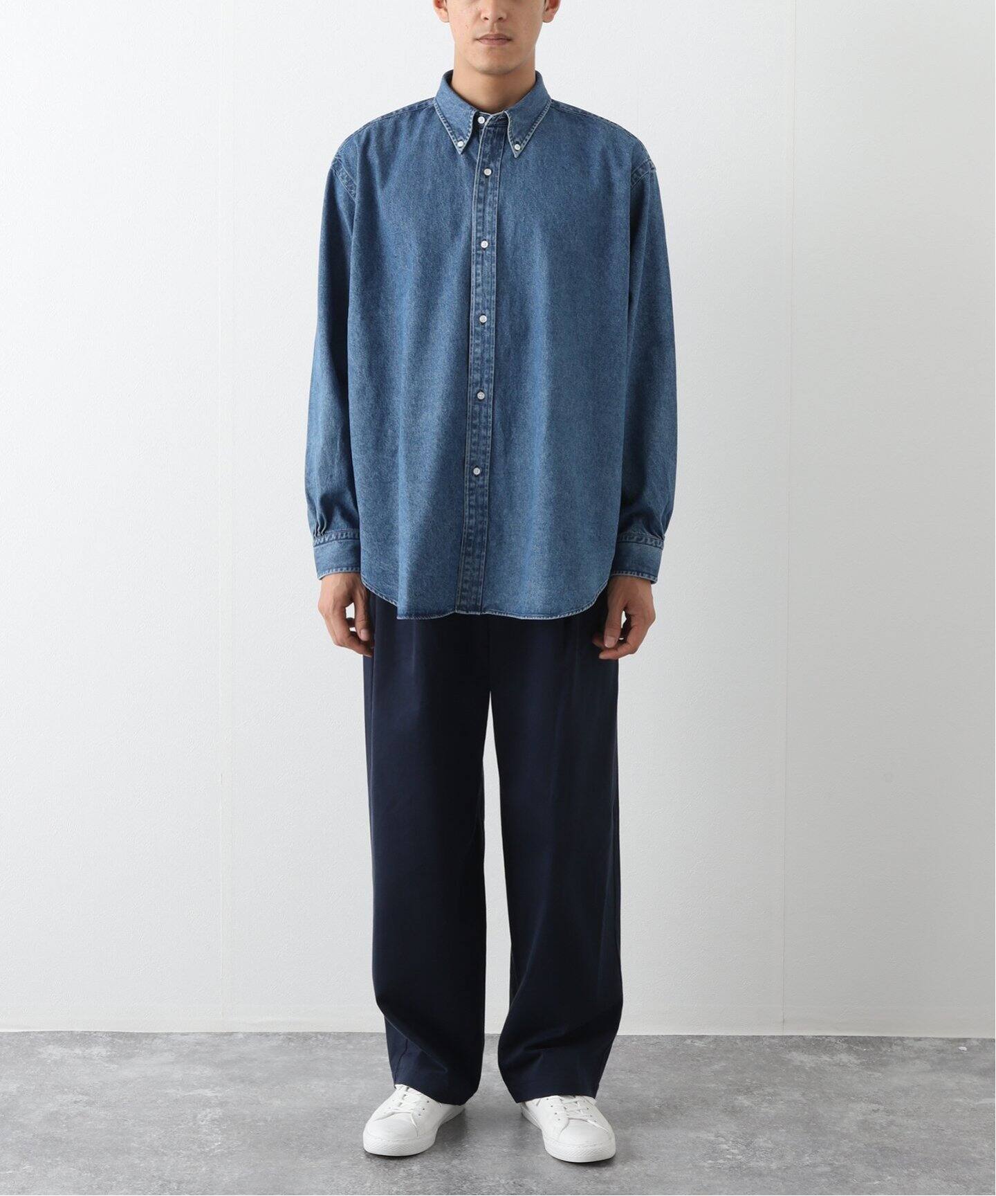 希少】a.presse 22SS BD Denim Shirt 名高い IDG
