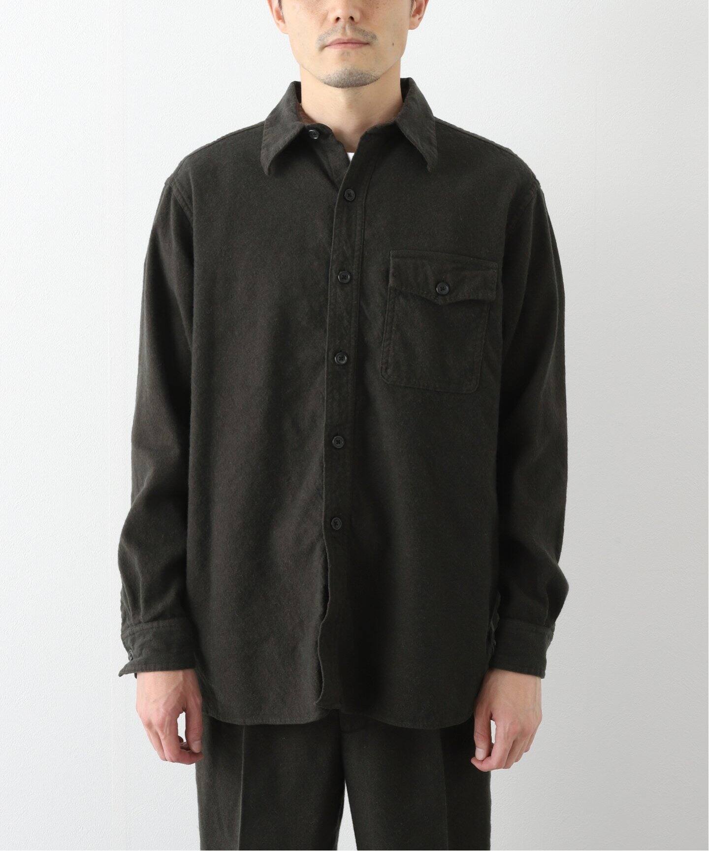 A.PRESSE/アプレッセ】CPO Shirt（シャツ／ブラウス）｜L