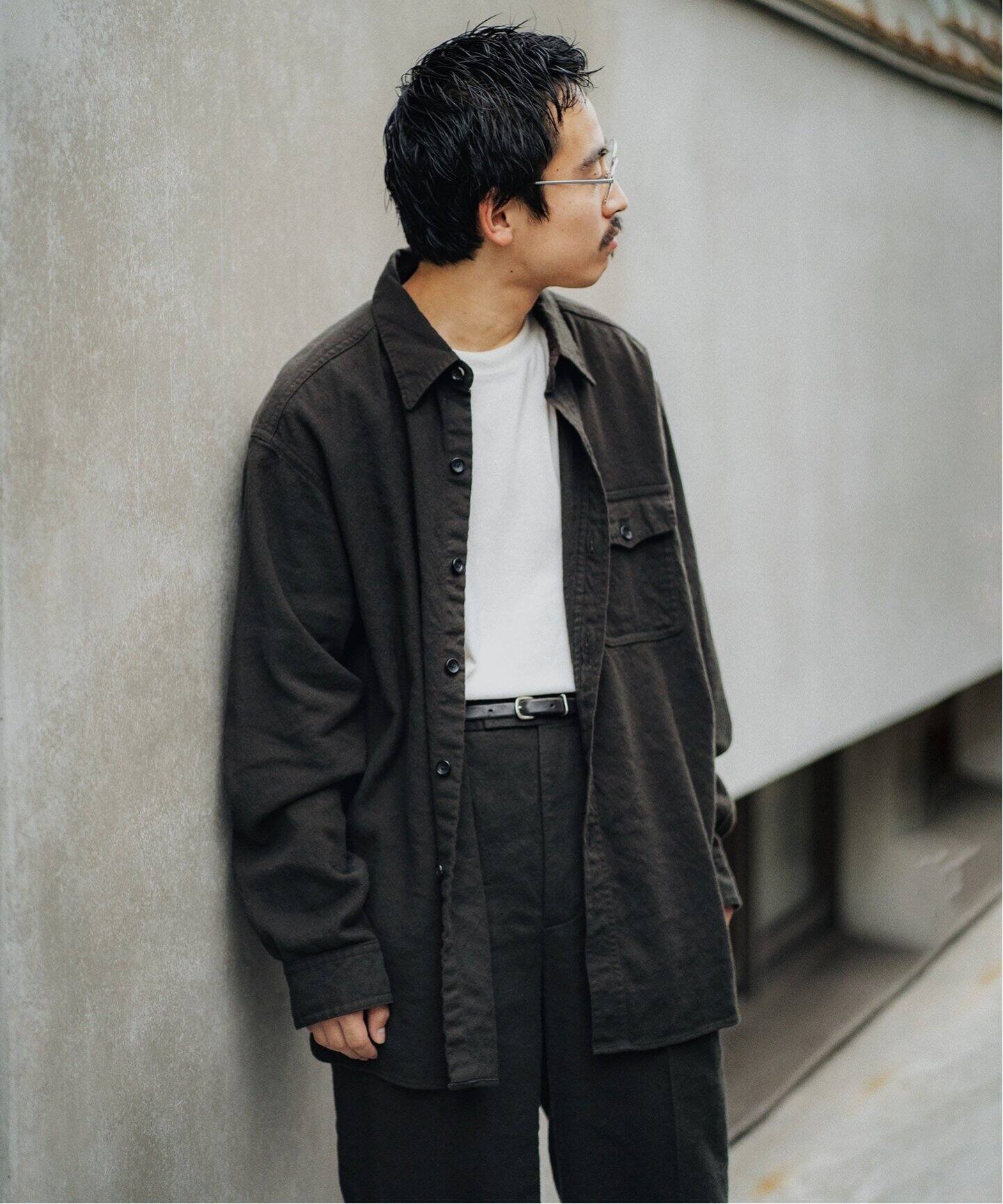 A.PRESSE/アプレッセ】CPO Shirt（シャツ／ブラウス）｜L