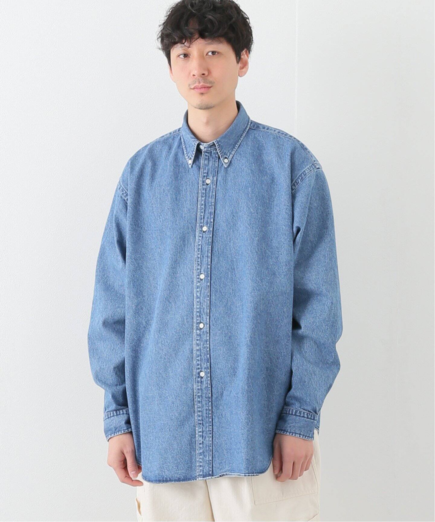 A.PRESSE BD Denim Shirt L.INDIGO 手荒い 3