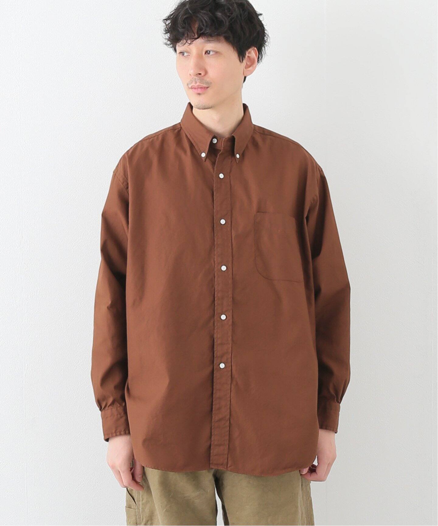 A.PRESSE/アプレッセ】BD Oxford Shirt（シャツ／ブラウス）｜L  