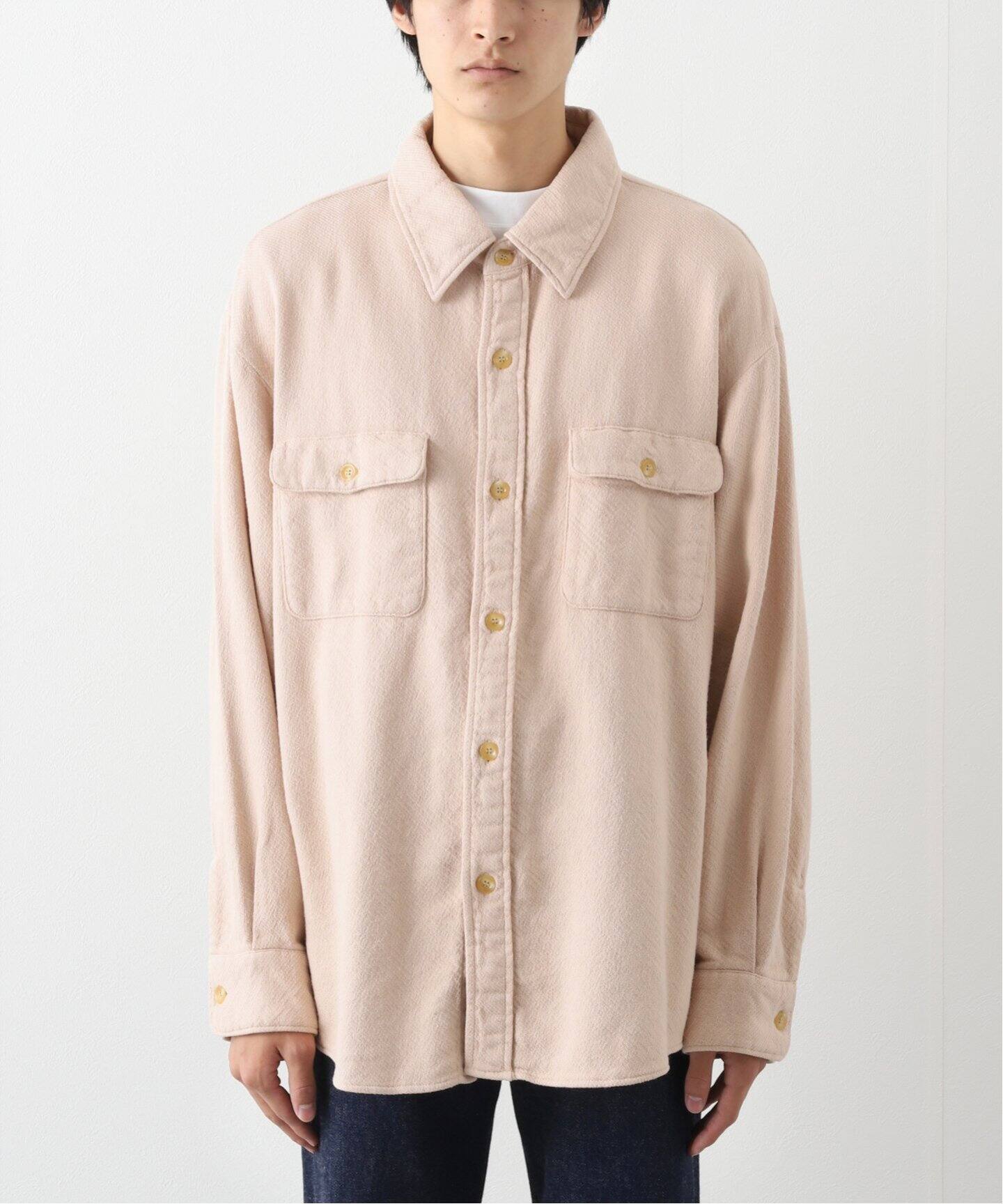 MYTHINKS / マイシンクス】MY NEON NEL SHIRT（シャツ／ブラウス）｜L 