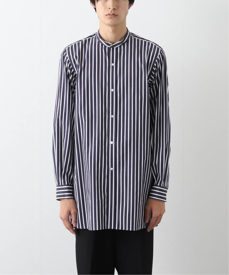 HEUGN / ユーゲン】Stripe Rob（シャツ／ブラウス）｜L