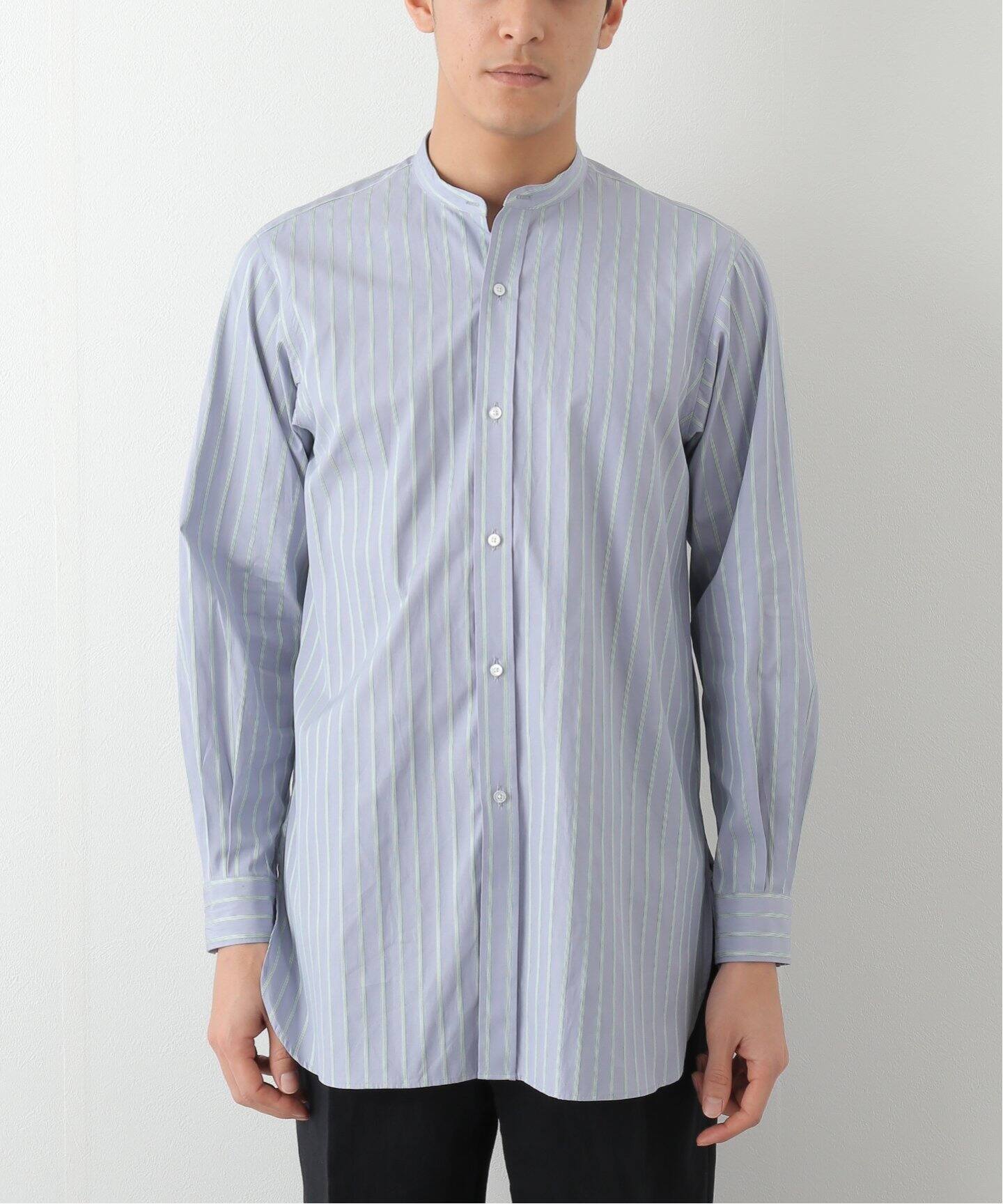 HEUGN Rob BAND COLLAR SHIRT