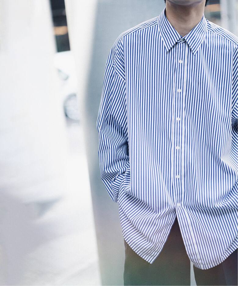 Graphpaper / グラフ ペーパー】別注 ThomasMason SHIRT（シャツ 