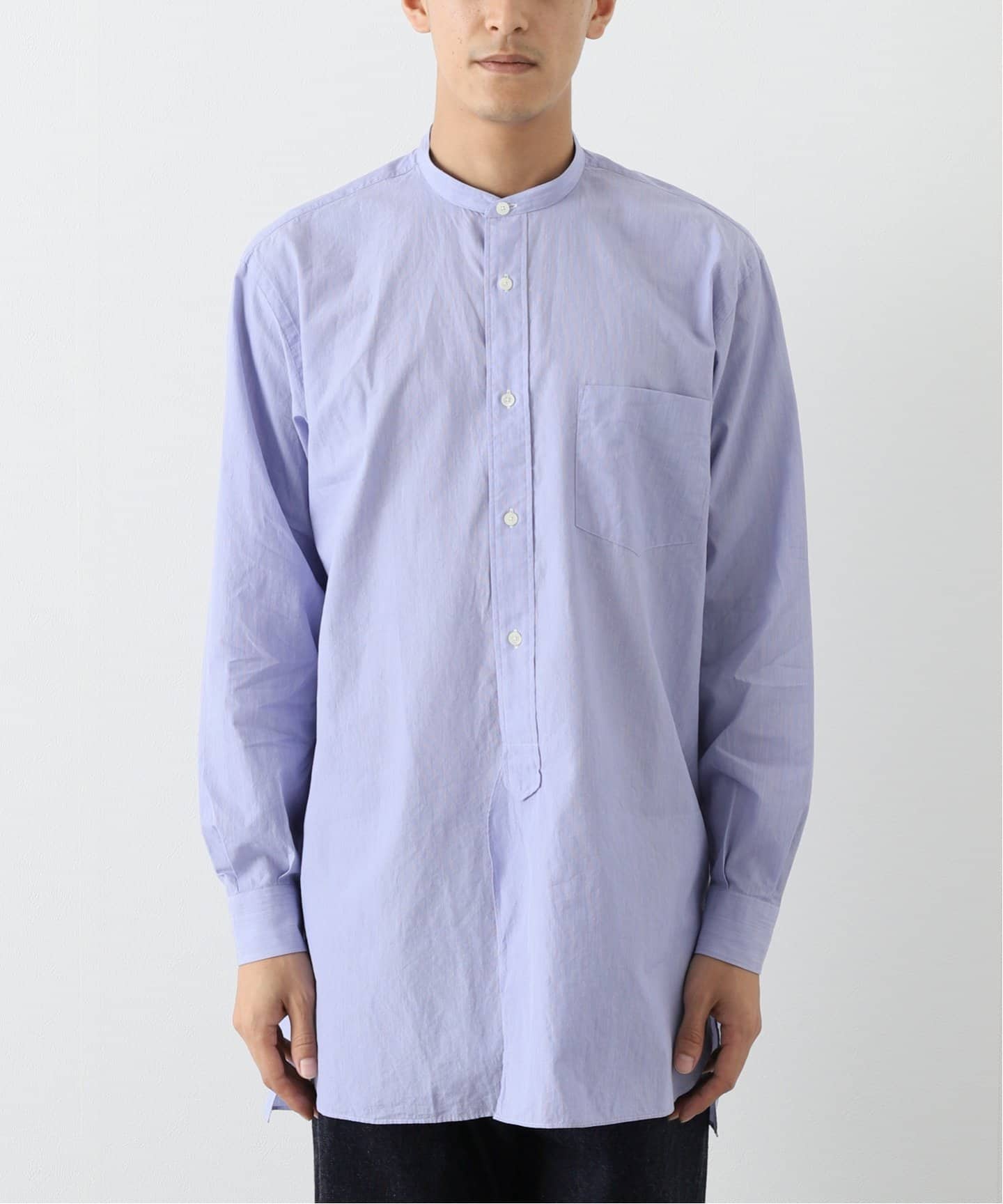 comoliコモリ 20ssコモリシャツ サックス COMOLI/コモリ 20ss comoli shirts サックス コモリシャツ