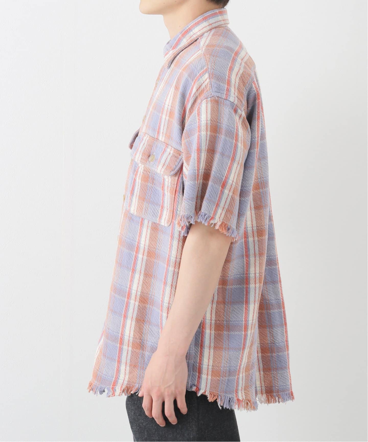 mythinks ネルシャツ Lsize MY THINKS（マイシンクス）の「MYTHINKS | ネルシャツ CHECK MEN