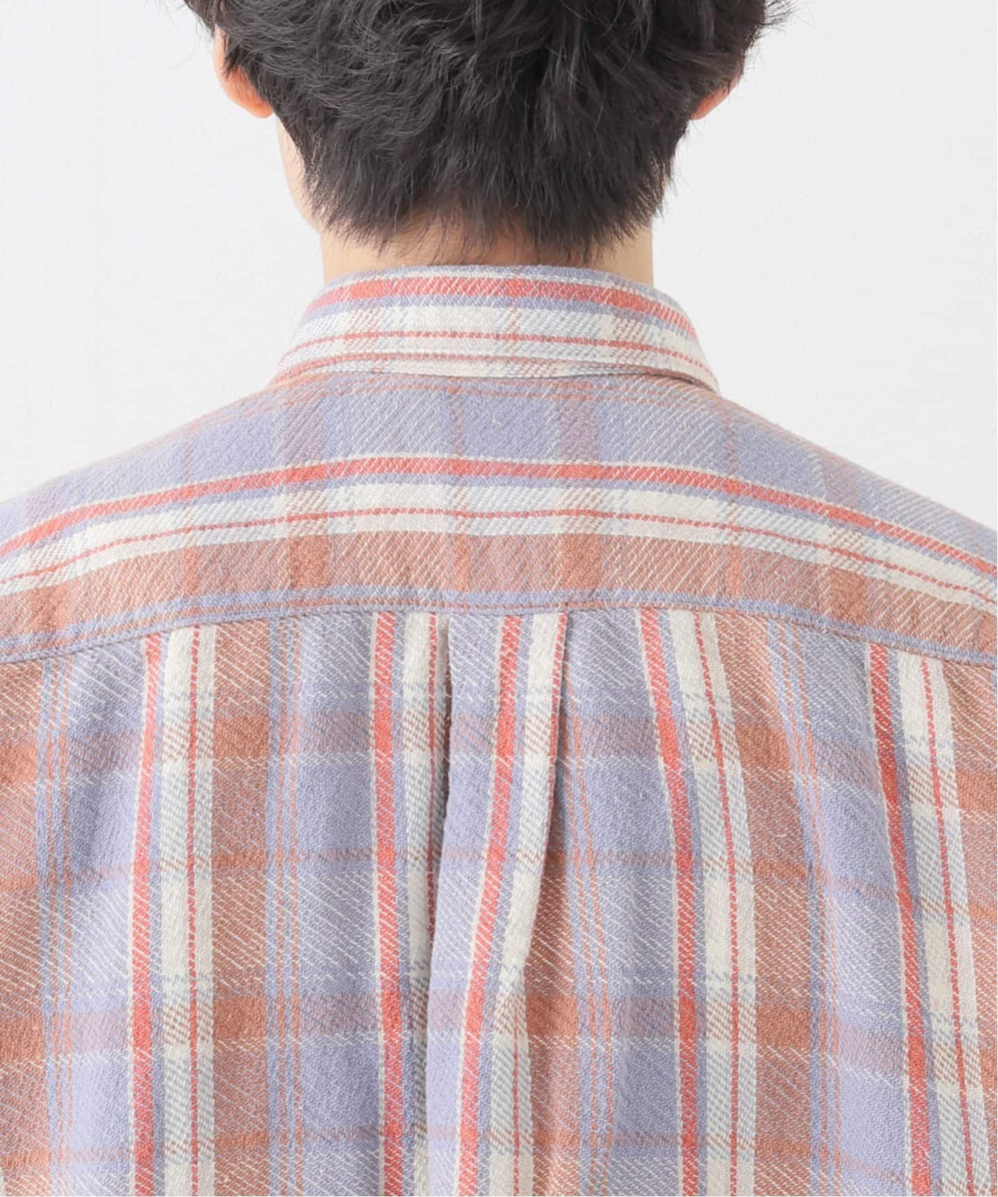 MYTHINKS / マイシンクス】MY CUT OFF NEL SHIRT（シャツ
