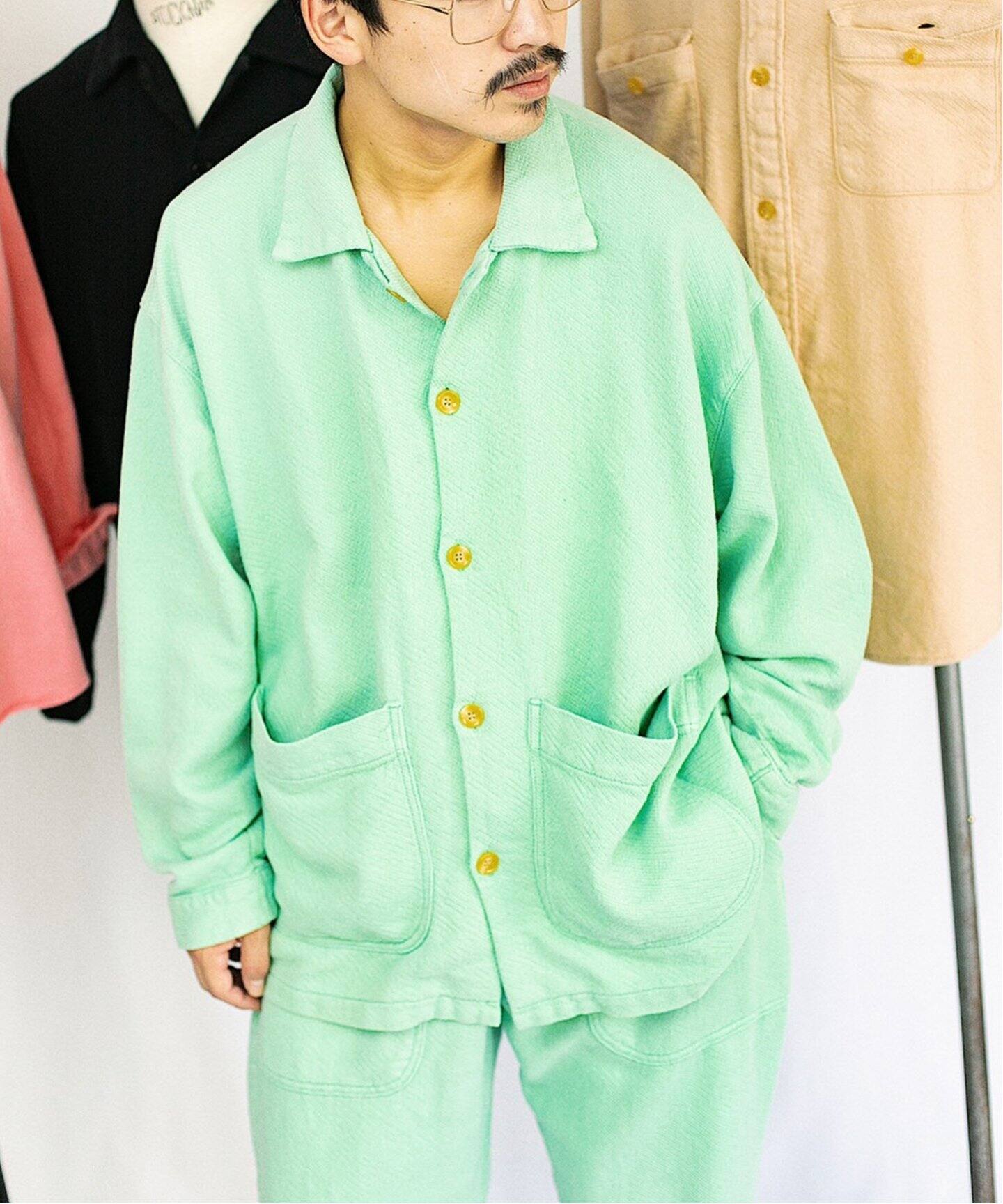 MYTHINKS / マイシンクス】別注 MY PAJAMA TOPS（シャツ／ブラウス 