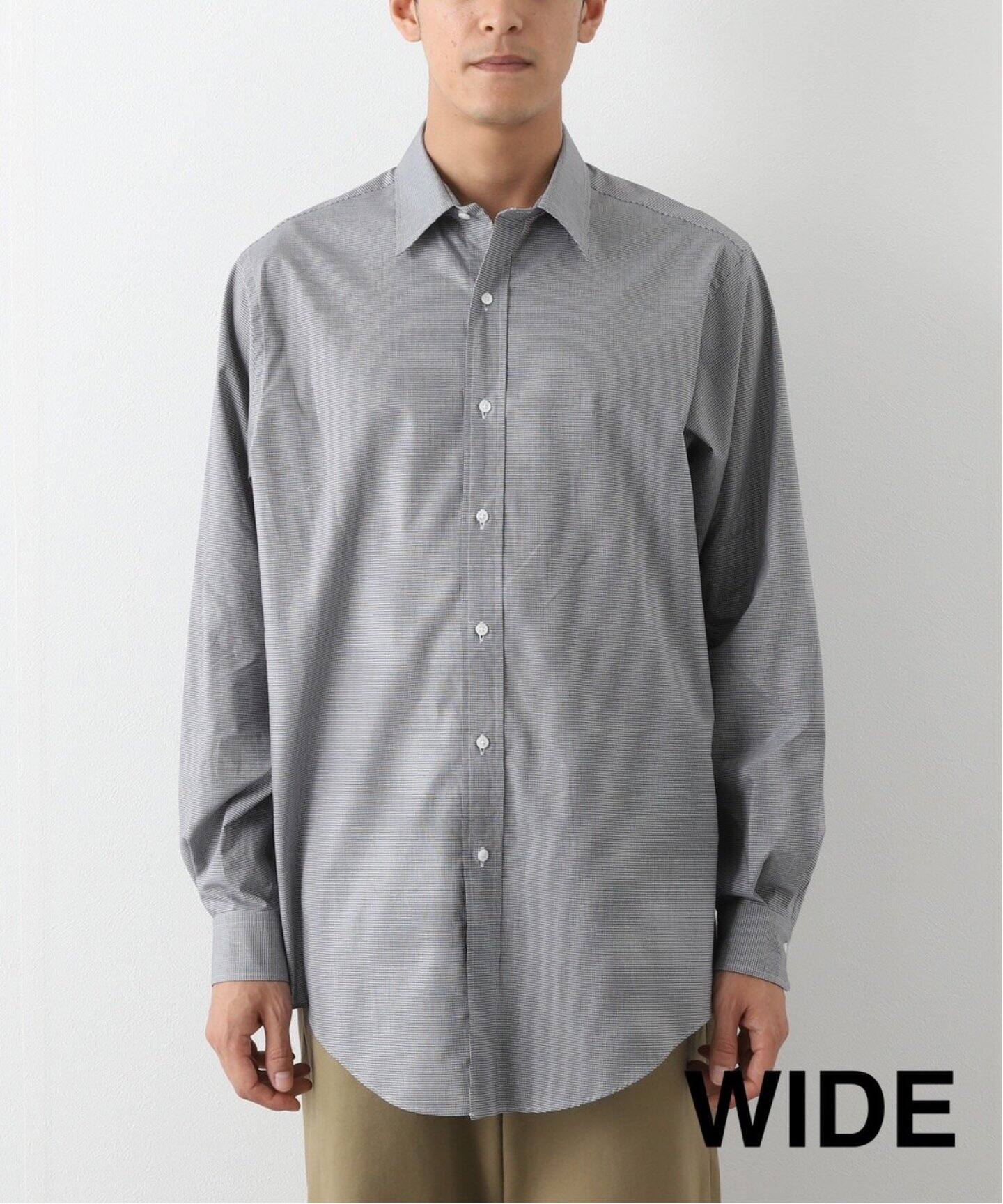 LE / エルイー】CHECK WIDE RGSH（シャツ／ブラウス）｜L