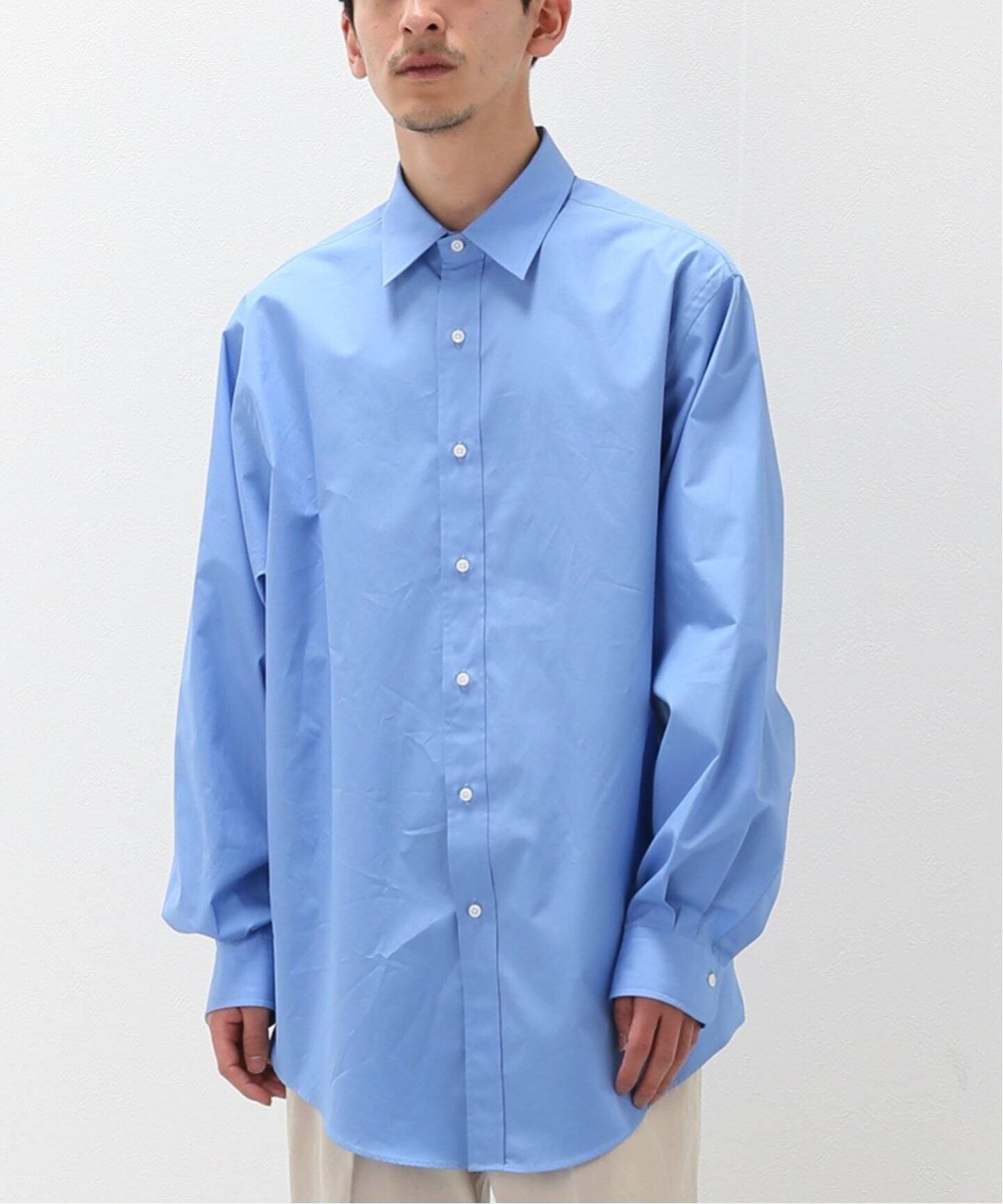 LE / エルイー】Ex-WIDE Reguler Shirts（シャツ／ブラウス）｜L 