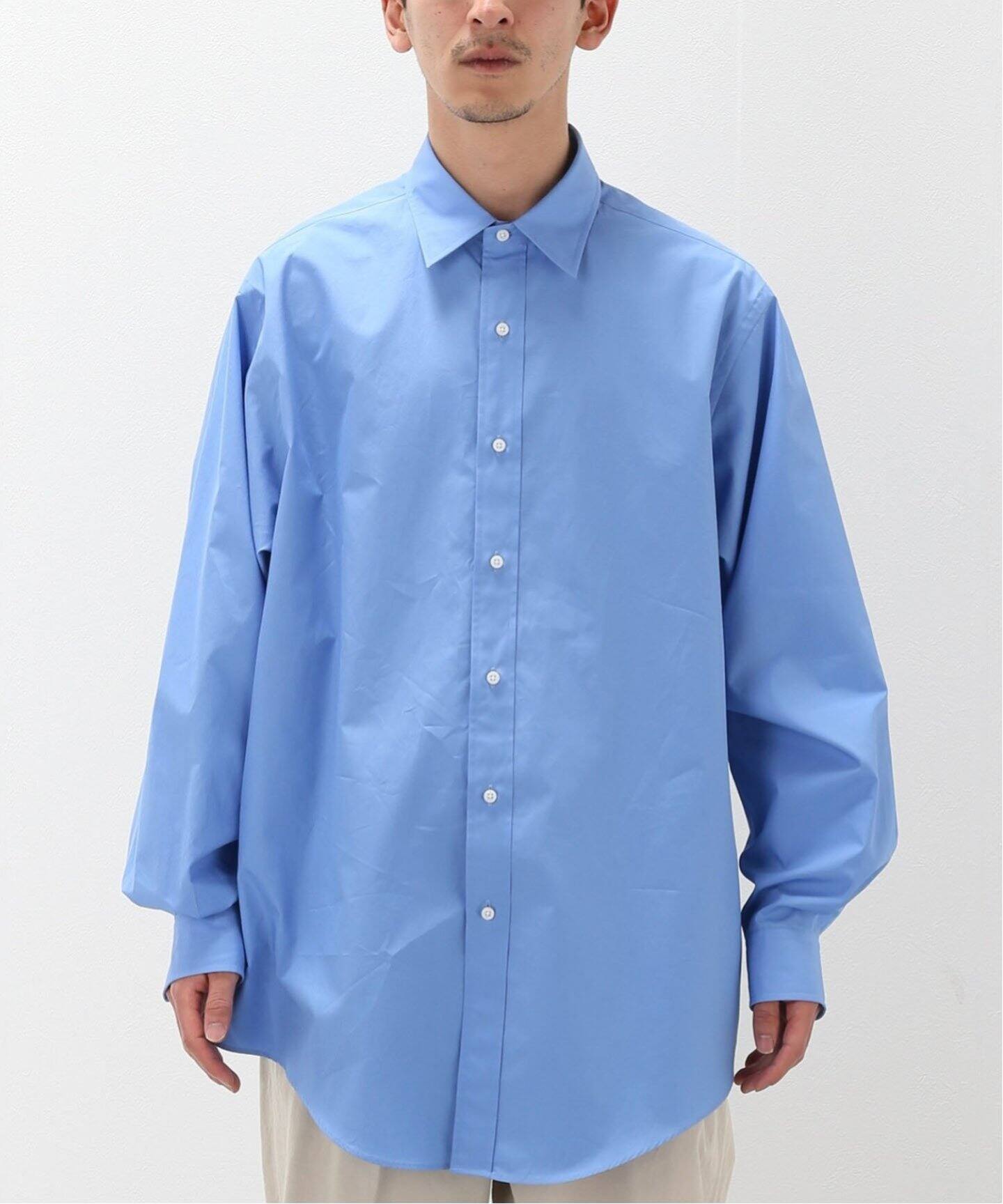 LE / エルイー】Ex-WIDE Reguler Shirts（シャツ／ブラウス）｜L 