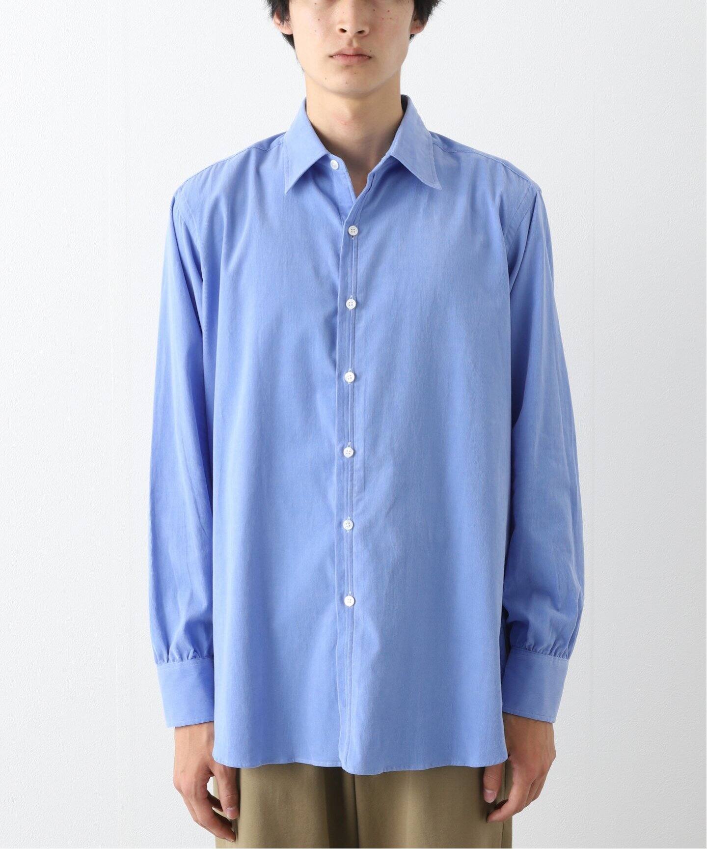 RE-PURPOSE / リパーパス】BLUE CORDUROY SHIRTS（シャツ／ブラウス 
