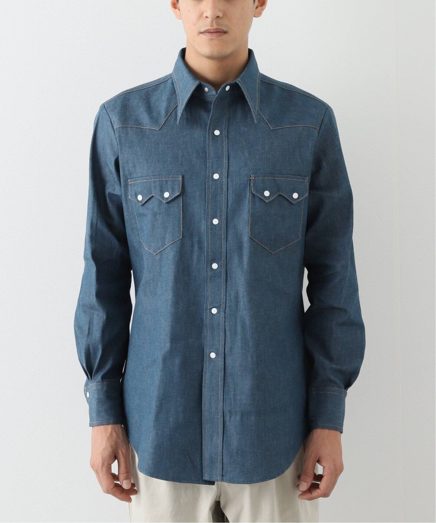 RE-PURPOSE / リパーパス】WESTERN SHIRT（シャツ／ブラウス）｜L 
