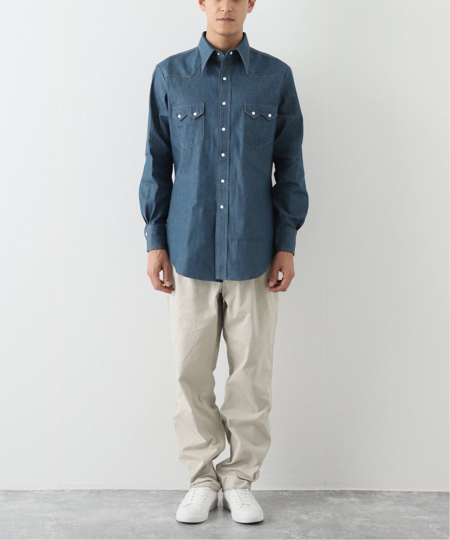 RE-PURPOSE / リパーパス】WESTERN SHIRT（シャツ／ブラウス）｜L 