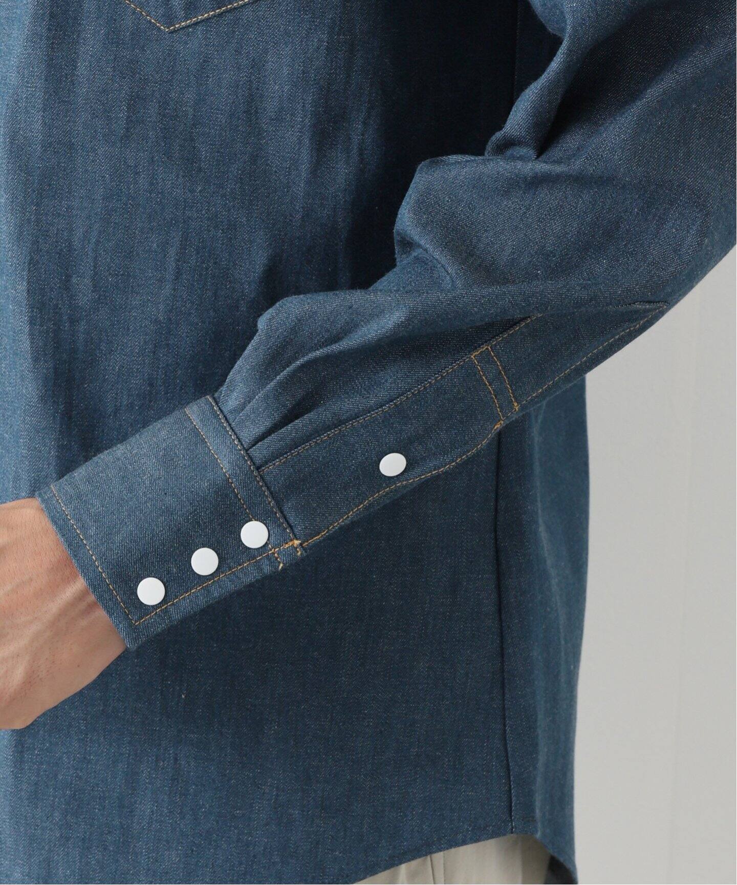 RE-PURPOSE / リパーパス】WESTERN SHIRT（シャツ／ブラウス）｜L 