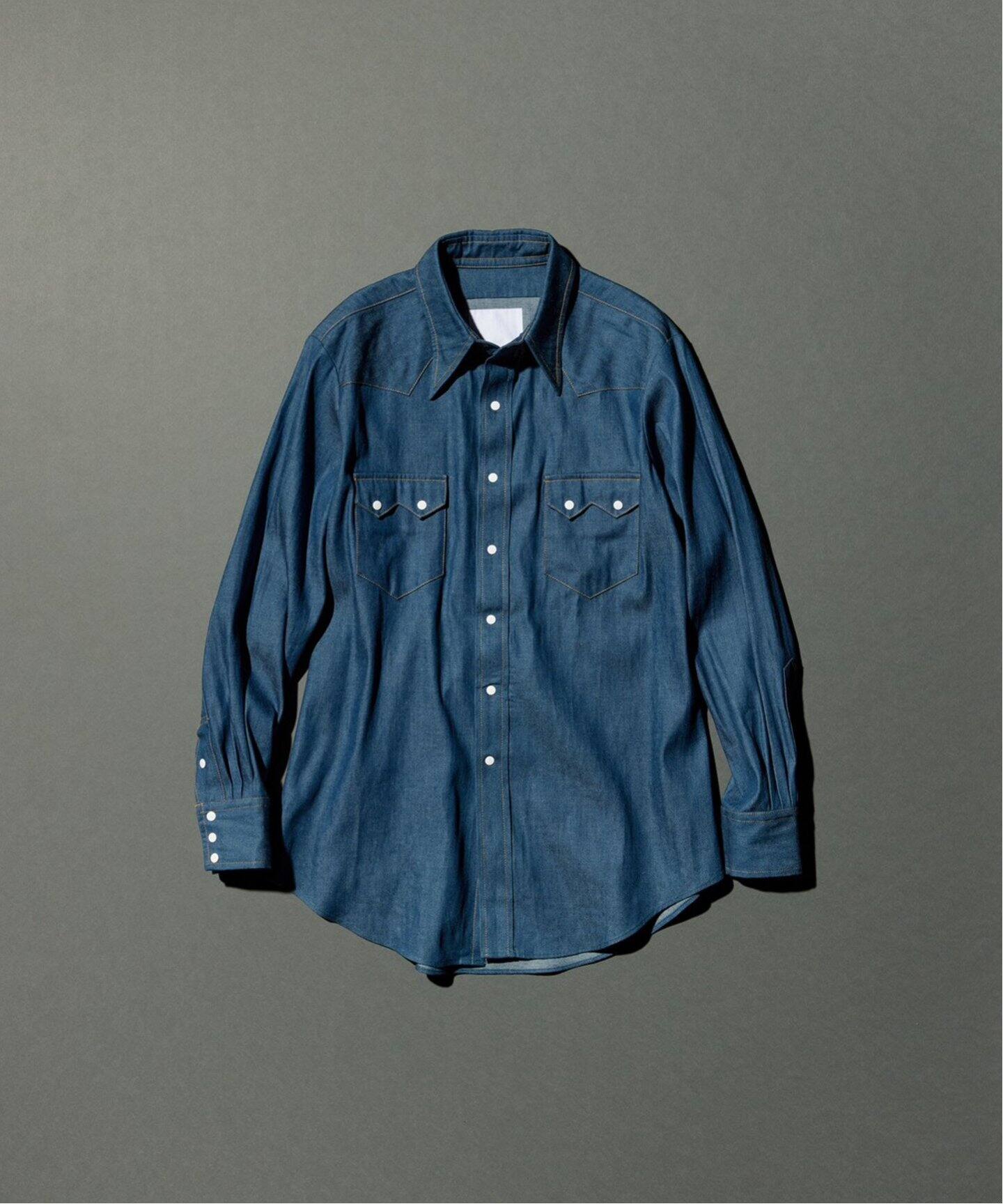 RE-PURPOSE / リパーパス】WESTERN SHIRT（シャツ／ブラウス）｜L 