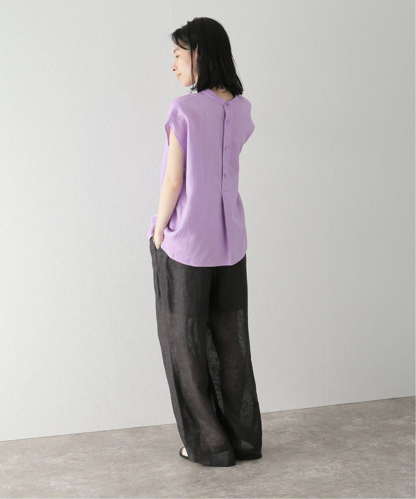 TICCA / ティッカ】リネン2WAYフレンチシャツ（シャツ／ブラウス 