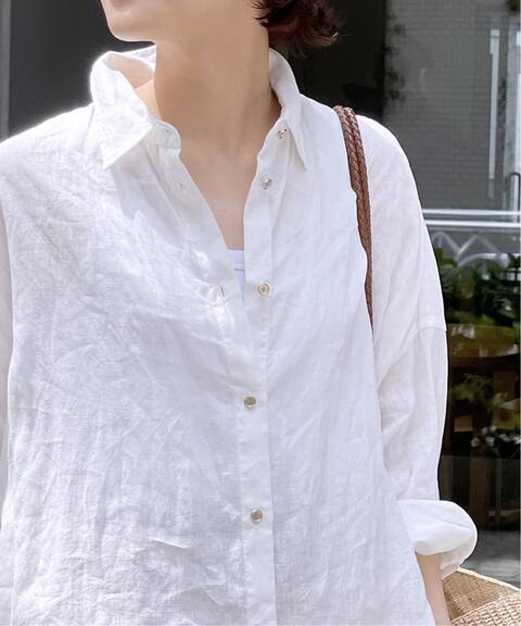 リネンビッグシャツ2 Spick And Span スピック スパン 公式のファッション通販 2500 Baycrew S Store