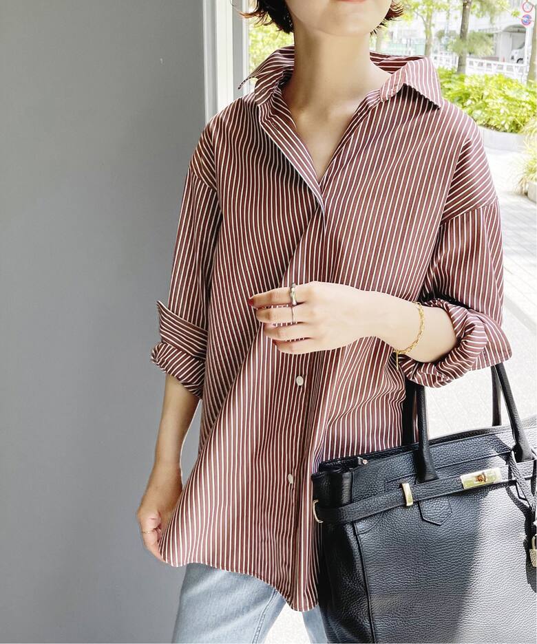 ストライプスタンダードシャツ Spick And Span スピック スパン 公式のファッション通販 Baycrew S Store