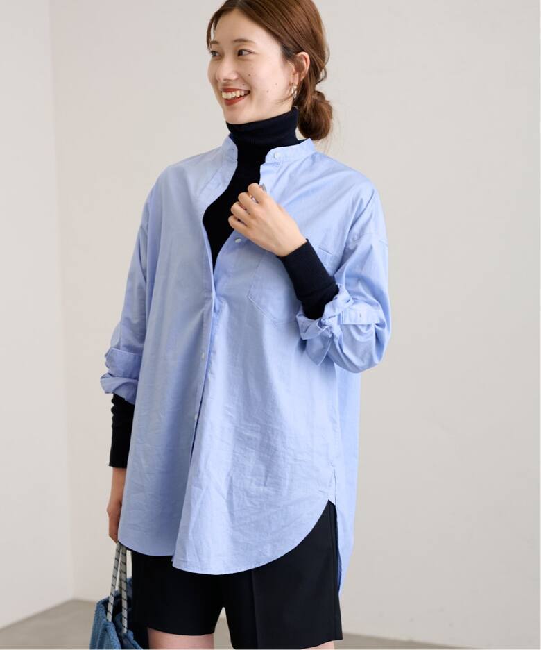 コットンロングシャツ（シャツ／ブラウス）｜FRAMeWORK（フレーム  