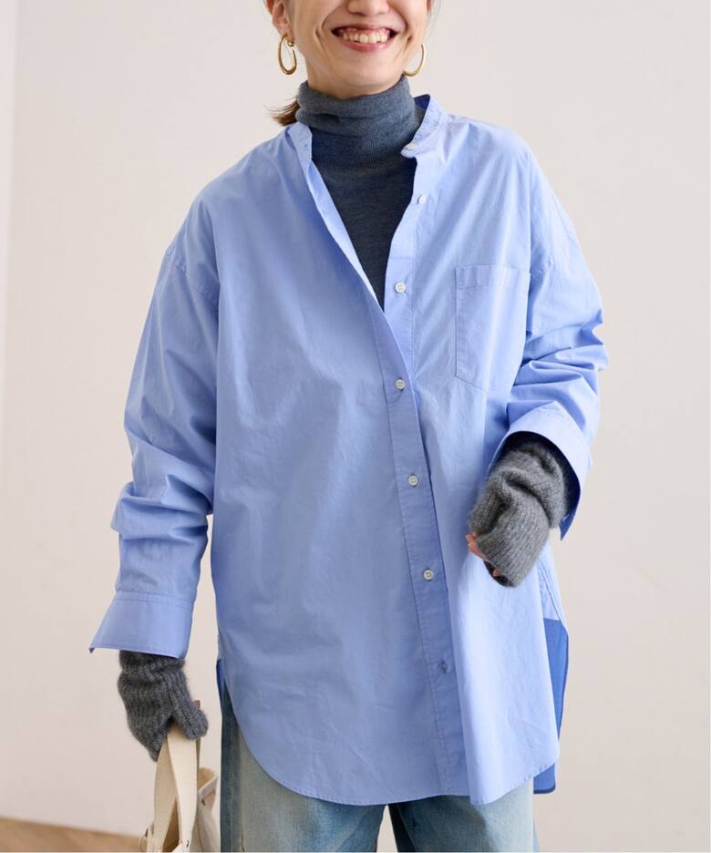 ≪追加≫コットンロングシャツ3（シャツ／ブラウス）｜FRAMeWORK  