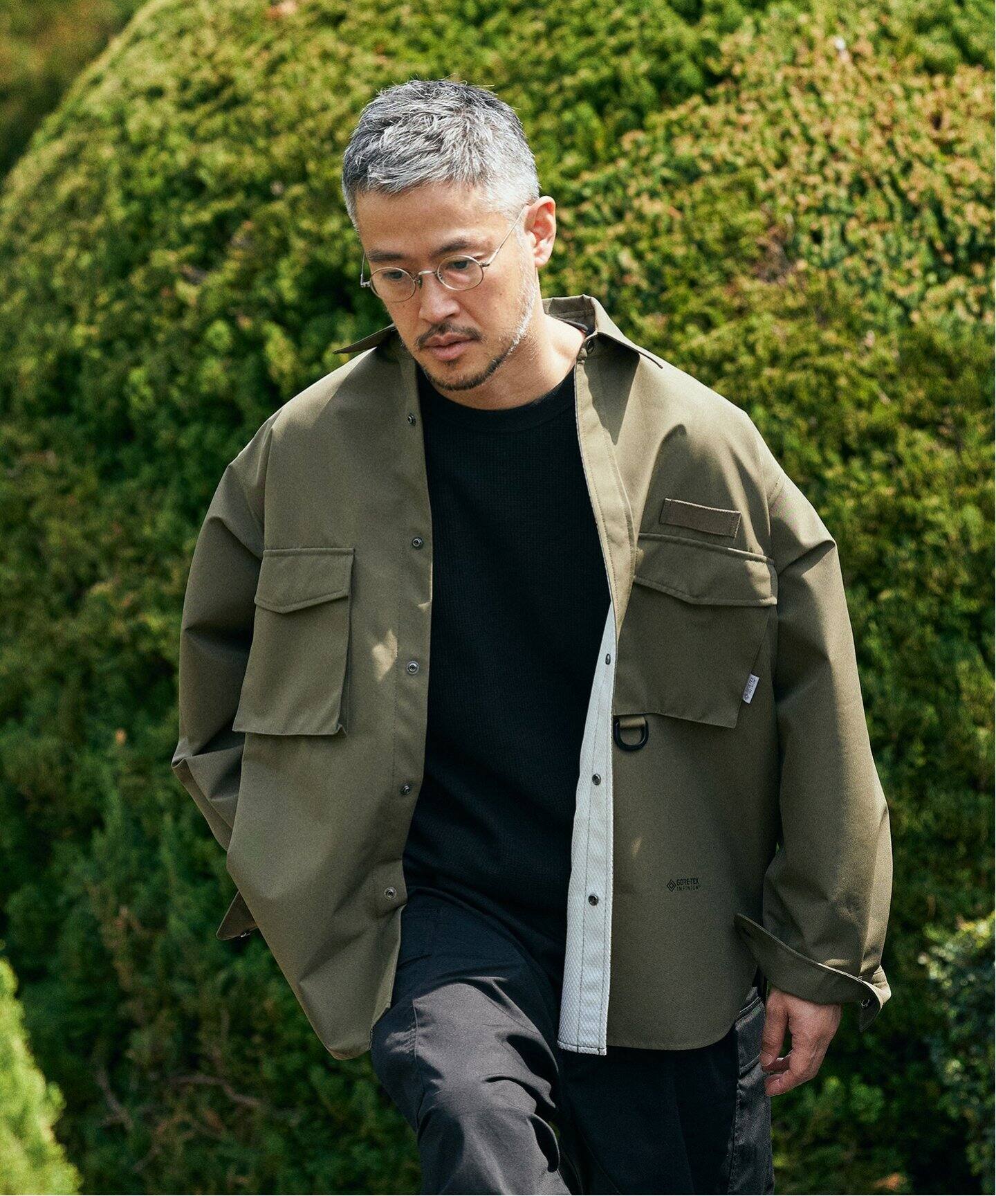 phenix × EDIFICE by 迷迭香】別注 GORE-TEX CPOシャツジャケット 