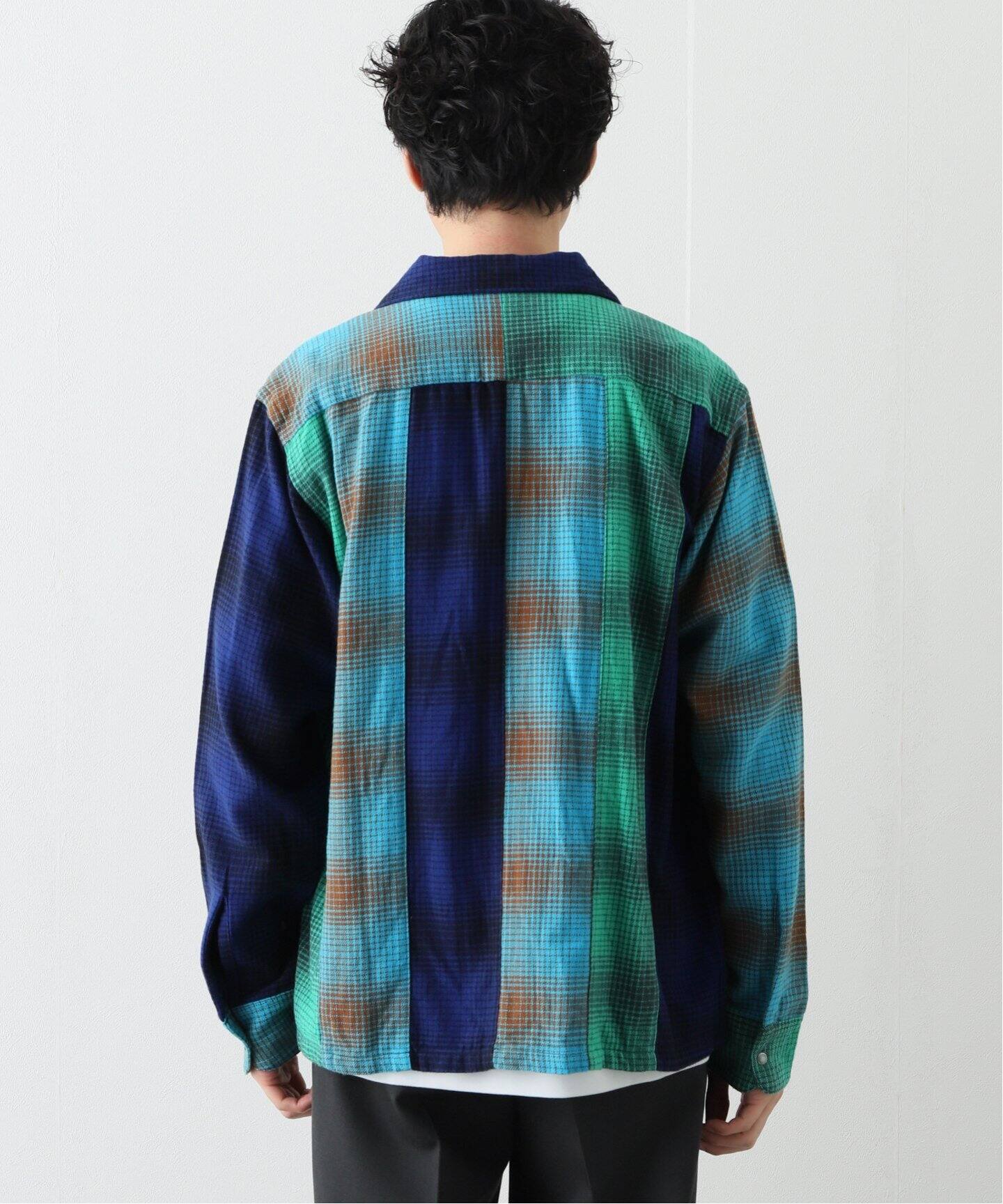 NOMA t.d. / ノーマ ティーディー】オンブレチェックパッチワーク  