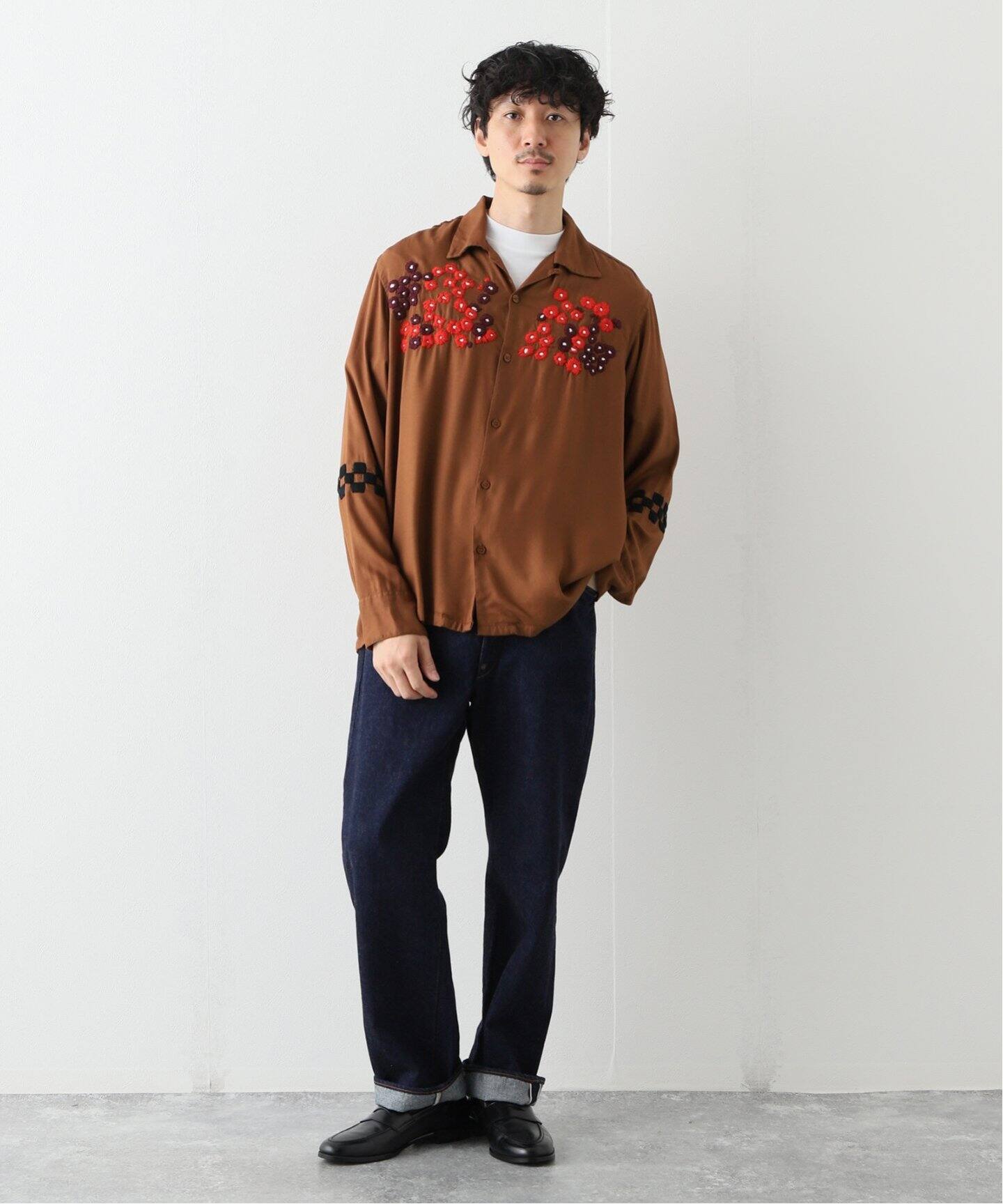 NOMA t.d. / ノーマ ティーディー】フラワーハンドエンブロイダリー 