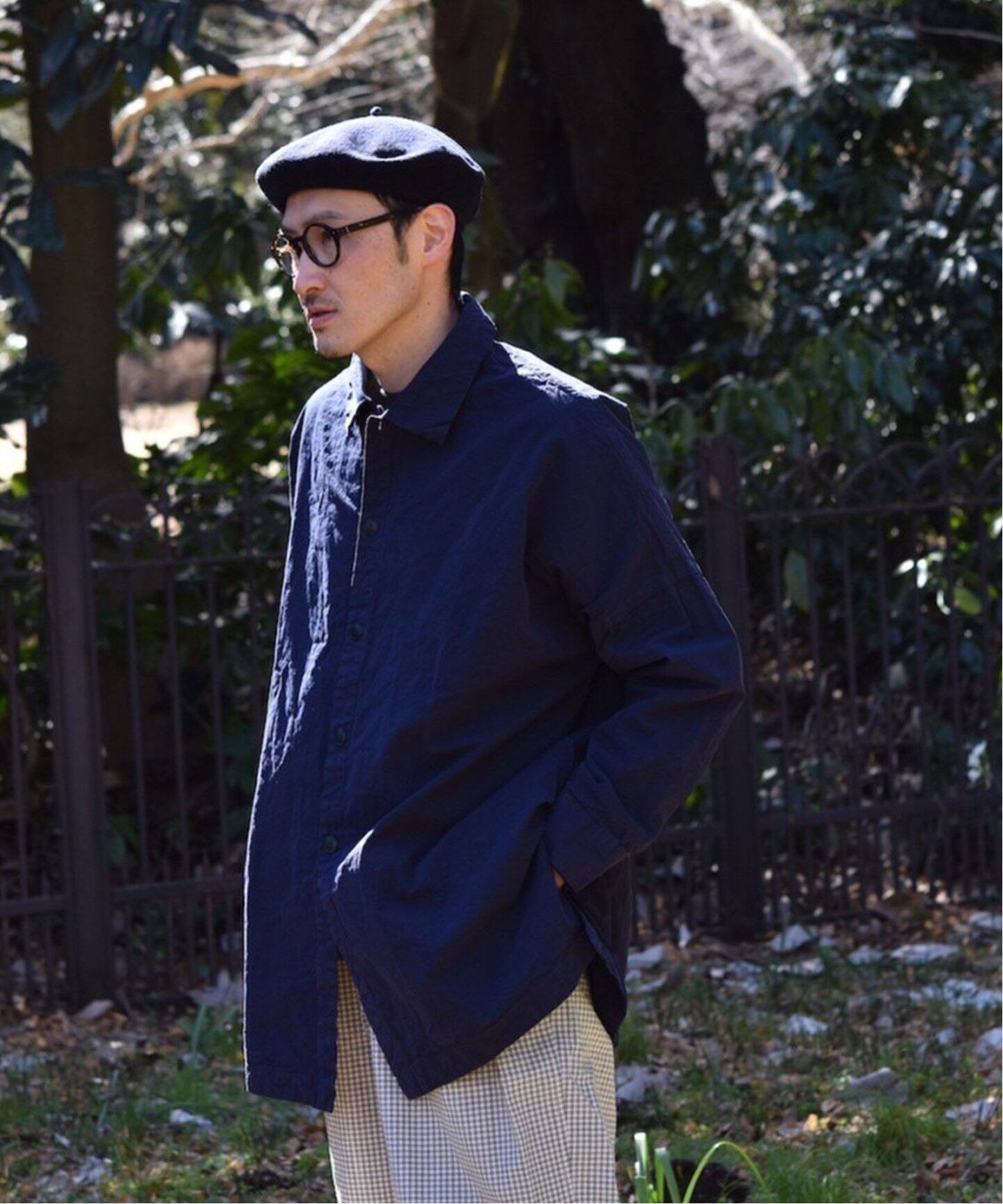 CASEY CASEY / ケイシ―ケイシー】SUN SHIRT-PAPER COT（シャツ 