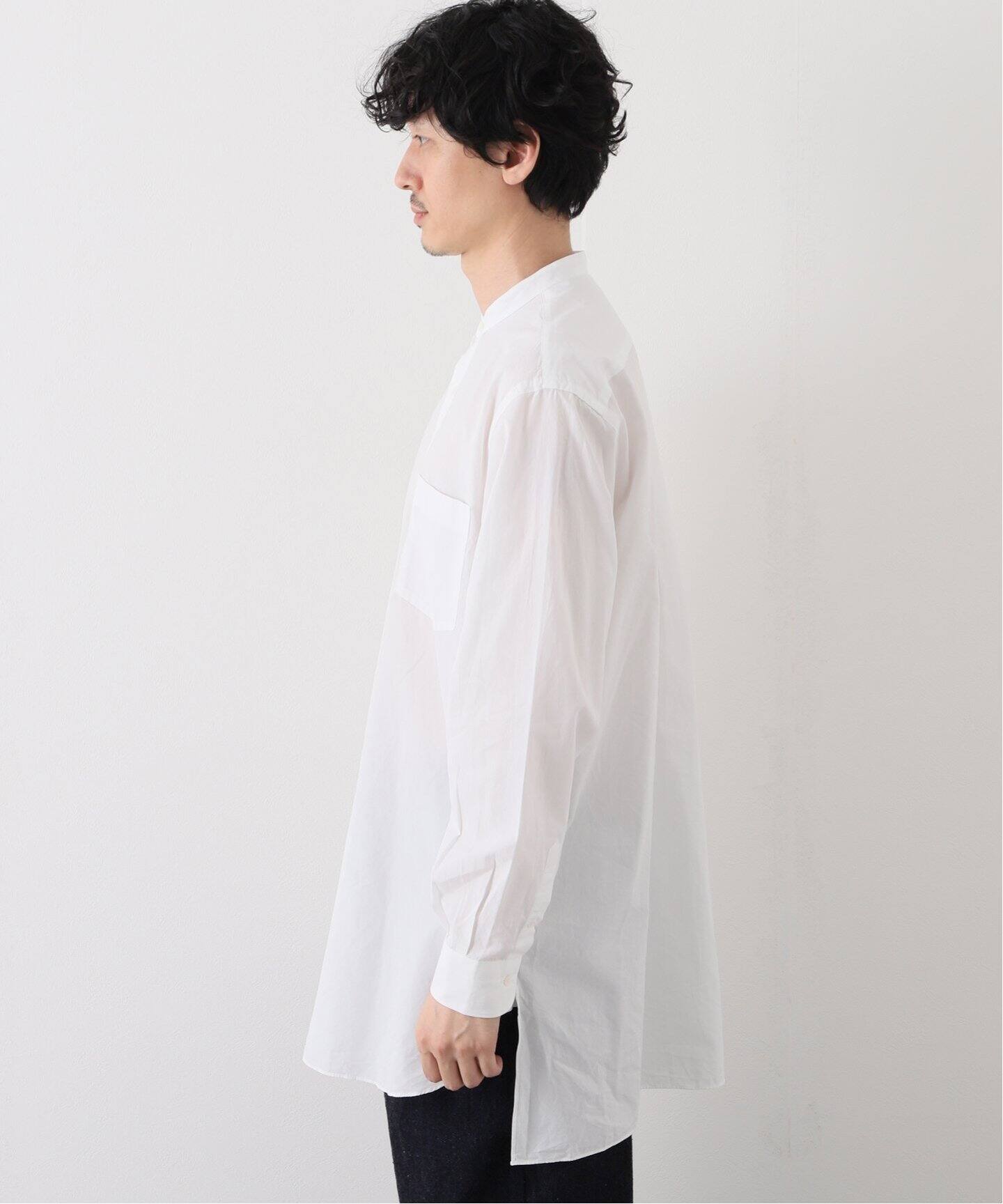 COMOLI / コモリ】バンドカラーシャツ（シャツ／ブラウス）｜EDIFICE 