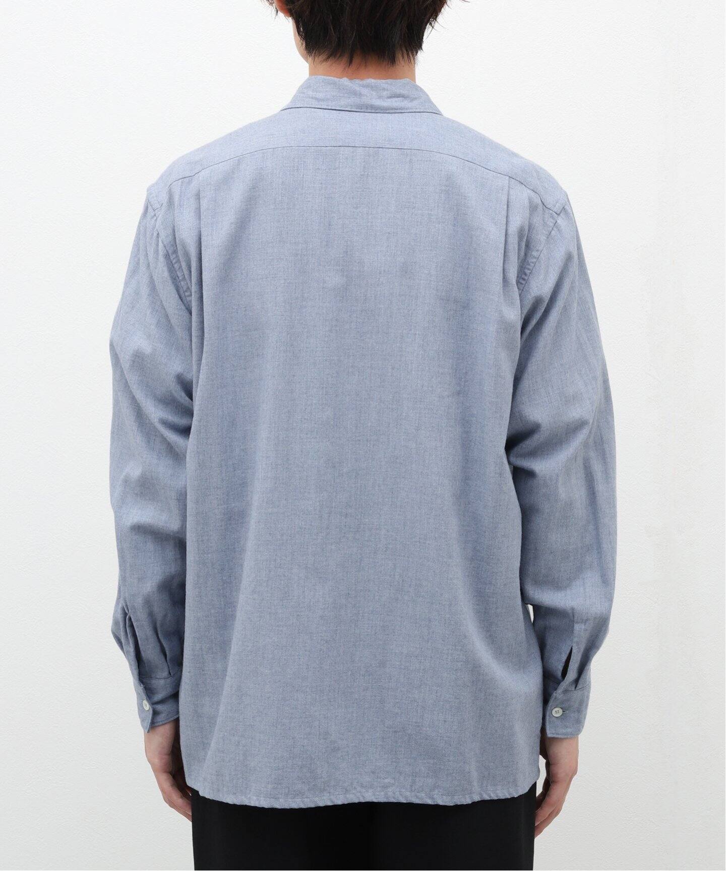 COMOLI / コモリ】コットンカシミヤ オープンカラーシャツ（シャツ  