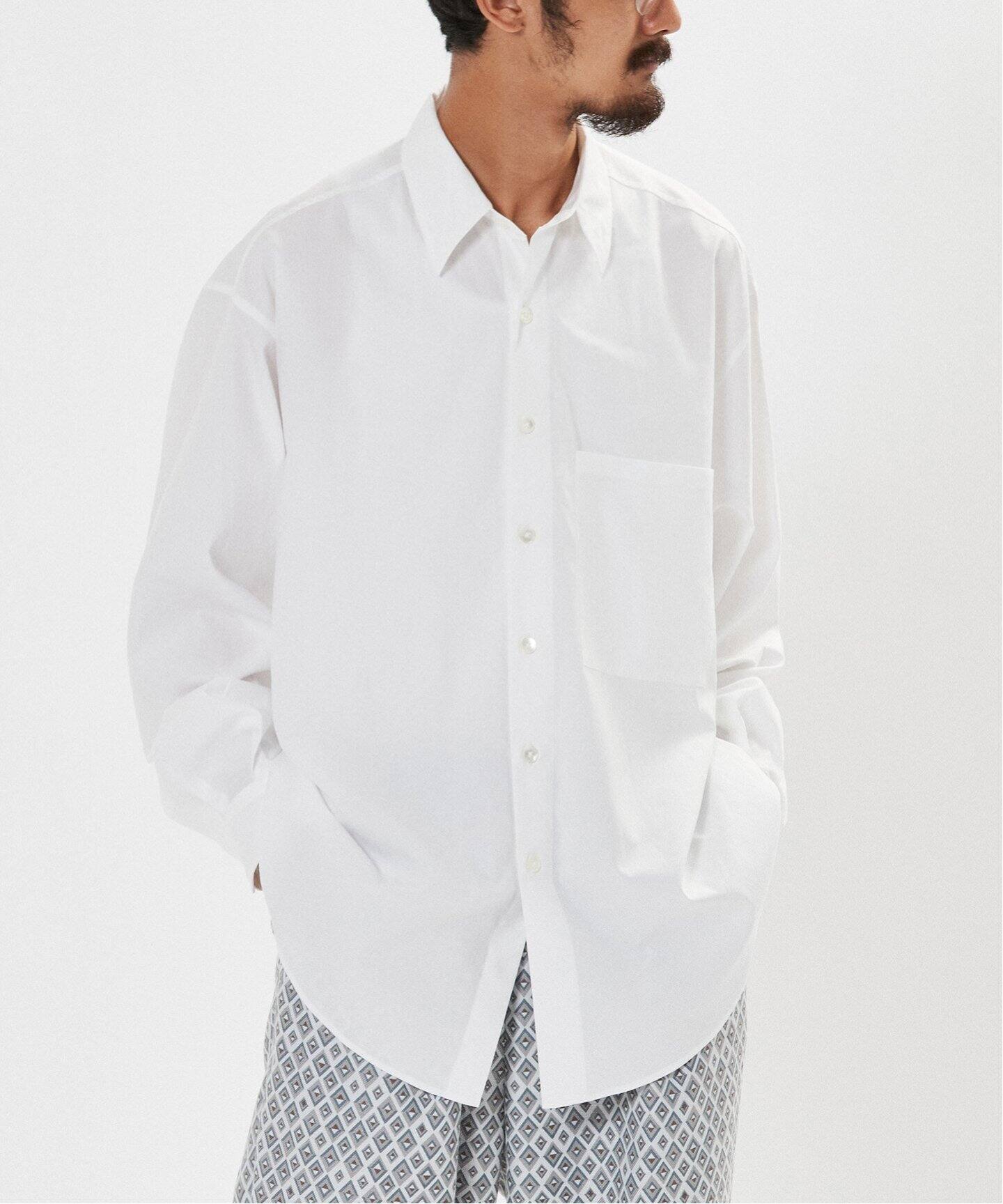 AURALEE / オーラリー】WASHED FINX TWILL BIG SHIRTS（シャツ 