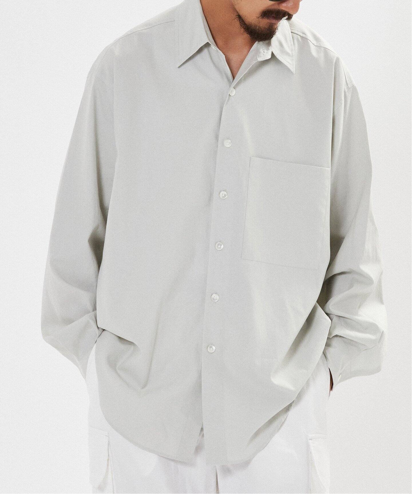 AURALEE / オーラリー】WASHED FINX TWILL BIG SHIRTS（シャツ 