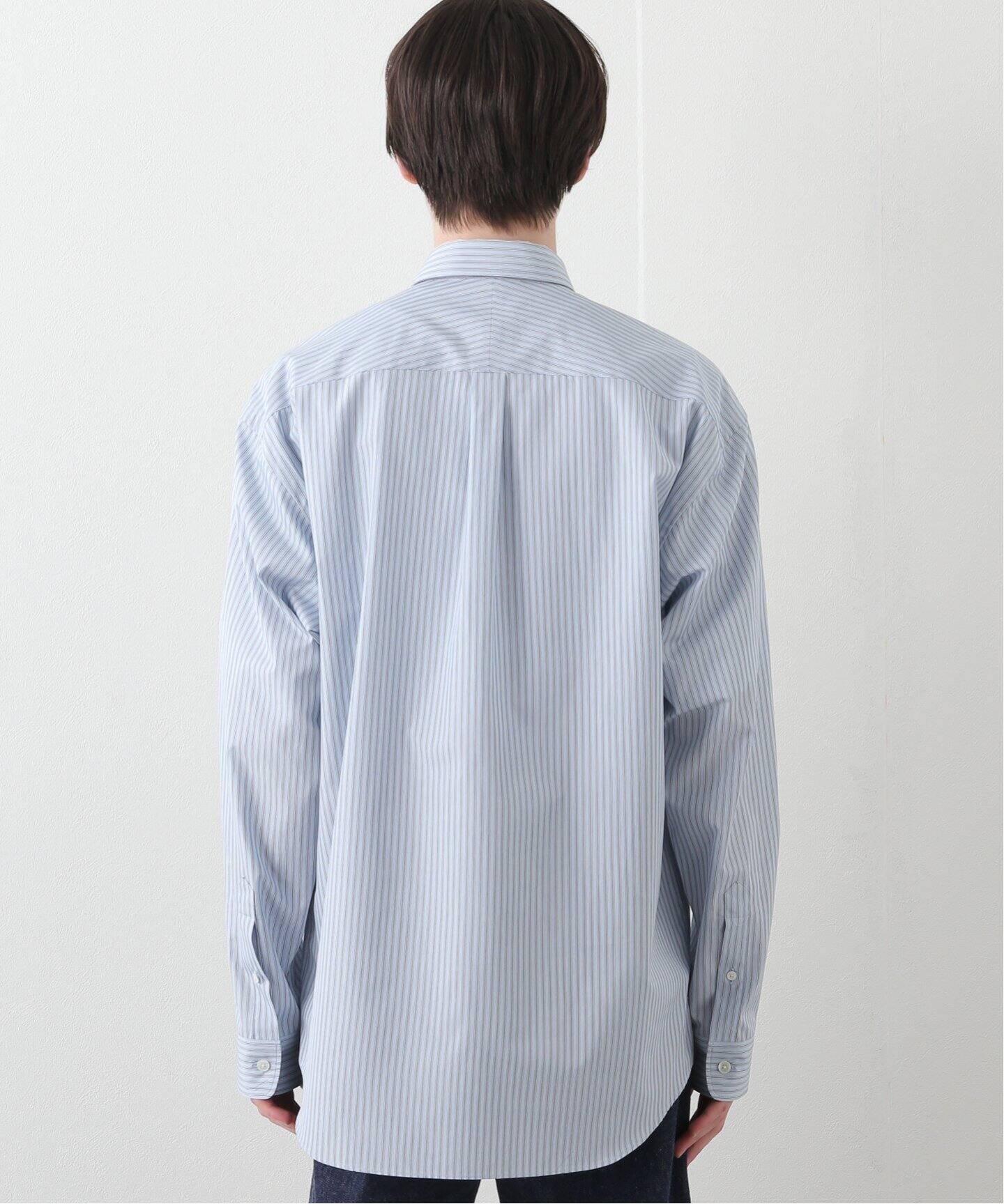 AURALEE / オーラリー】FINX STRIPE SHIRTS（シャツ／ブラウス 