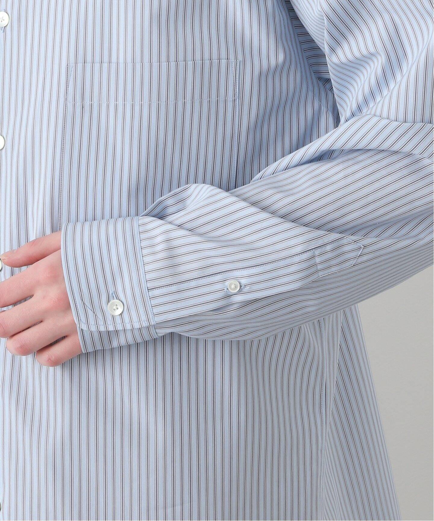 AURALEE / オーラリー】FINX STRIPE SHIRTS（シャツ／ブラウス 
