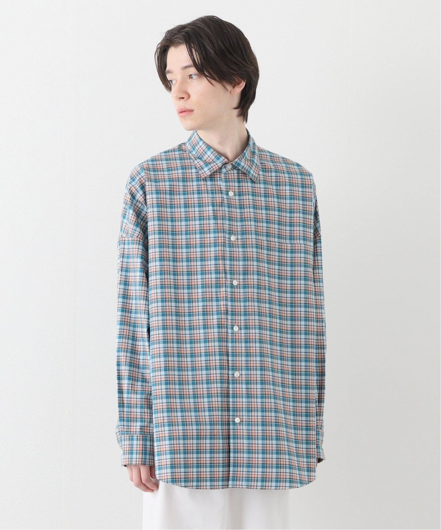 MARKAWARE / マーカウェア】TENT シャツ (チェック)|EDIFICE 【送料込】 markaware スラックス