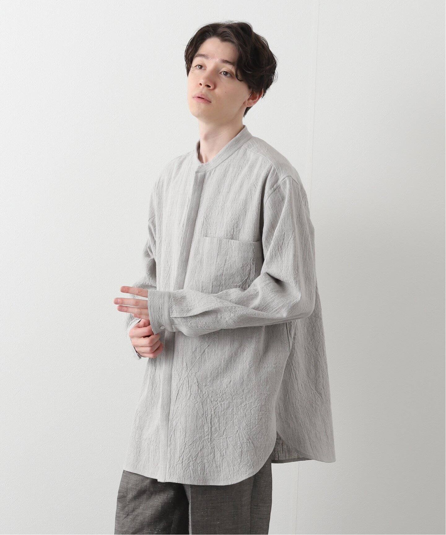 seya. / セヤ】HAND STITCH KURTA SHIRT（シャツ／ブラウス）｜EDIFICE 