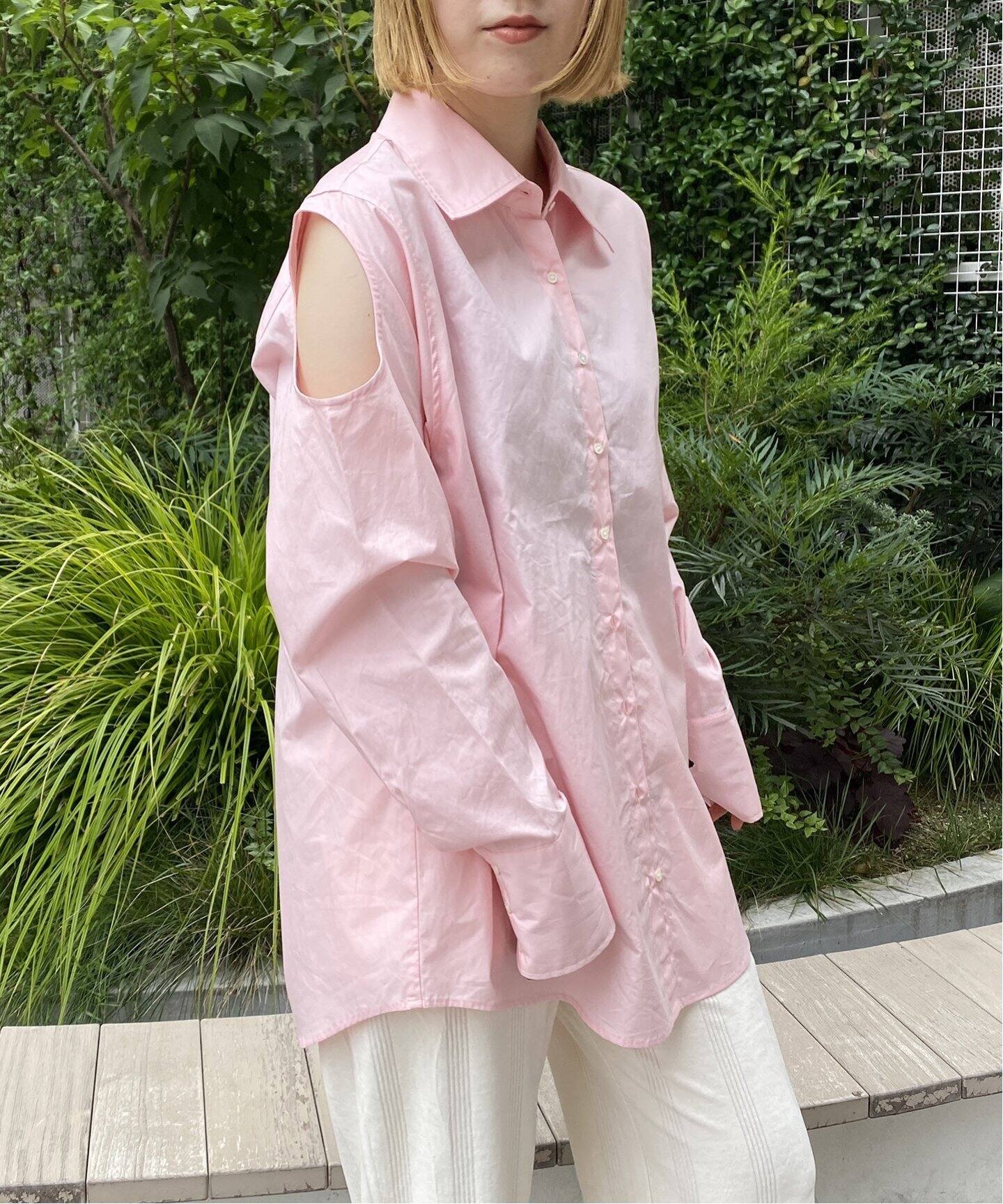 Cut Off Sleeve Shirt / カットオフスリーブシャツ（シャツ／ブラウス）｜Oriens JOURNAL STANDARD