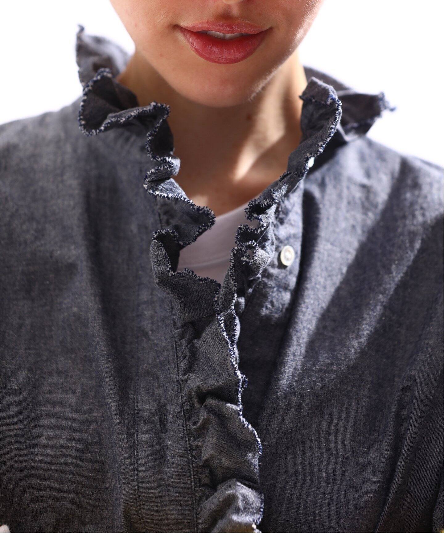 journal standard luxe ワッシャー フリルブラウス - 長袖 