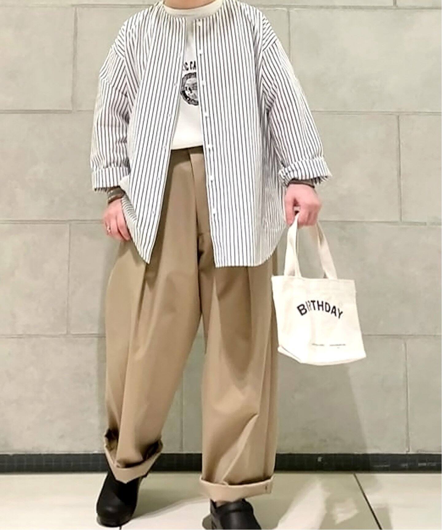 ストライプダンプシャツ（シャツ／ブラウス）｜journal standard luxe 