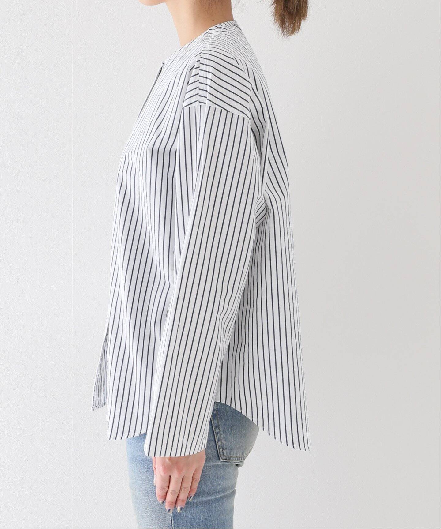 ストライプダンプシャツ（シャツ／ブラウス）｜journal standard luxe 