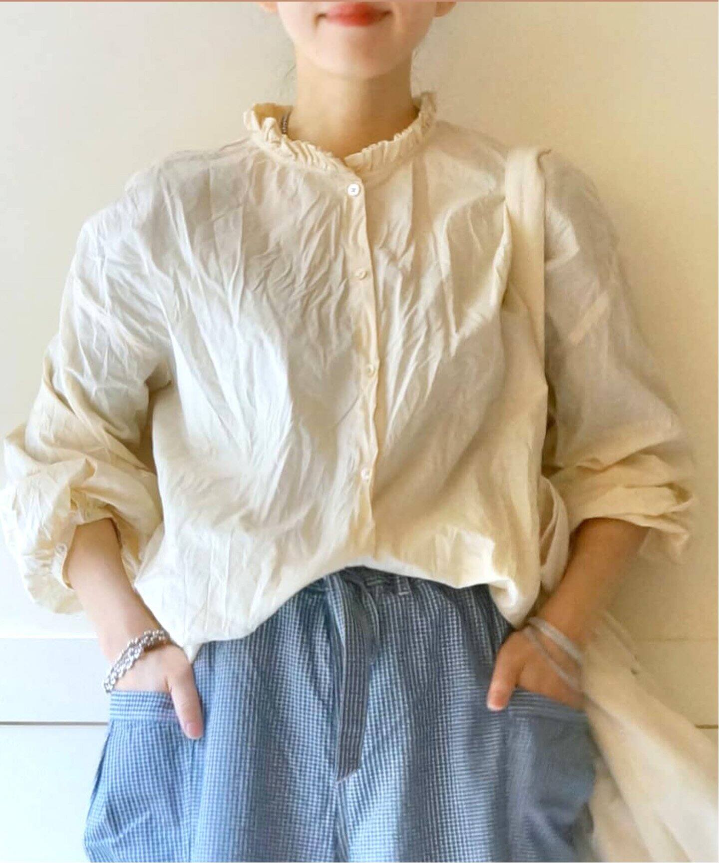 ローンフリルシャツ◇（シャツ／ブラウス）｜journal standard luxe 