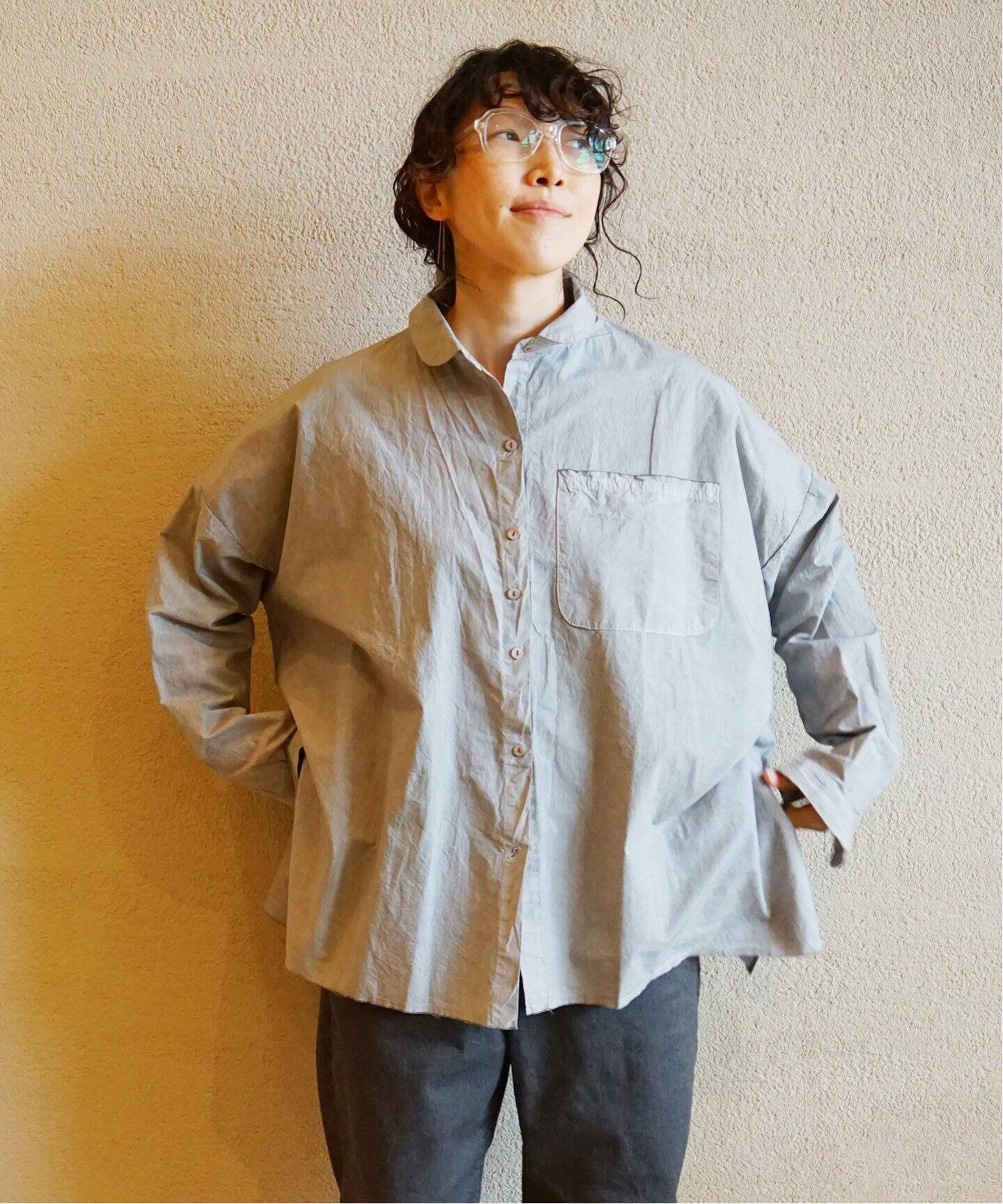 H+HANNOH WESSEL/エイチプラスハノーウェーゼル】 WIDE SHIRT（シャツ 