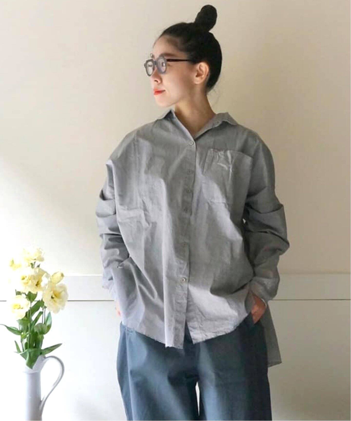 H+HANNOH WESSEL/エイチプラスハノーウェーゼル】 WIDE SHIRT（シャツ 