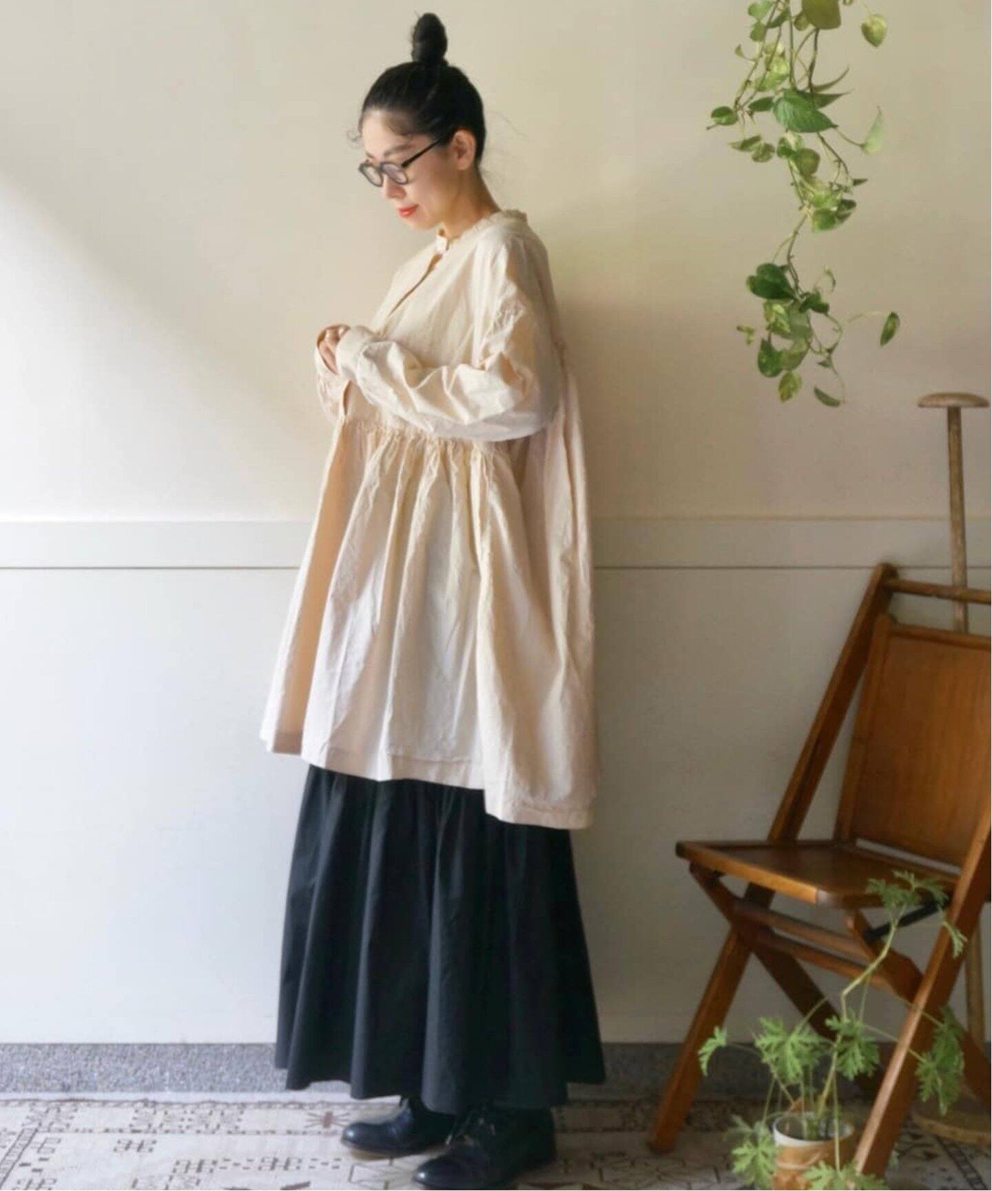 CASEY CASEY / ケイシー・ケイシー】LONG SLEEVE BEBE SHIRT（シャツ 